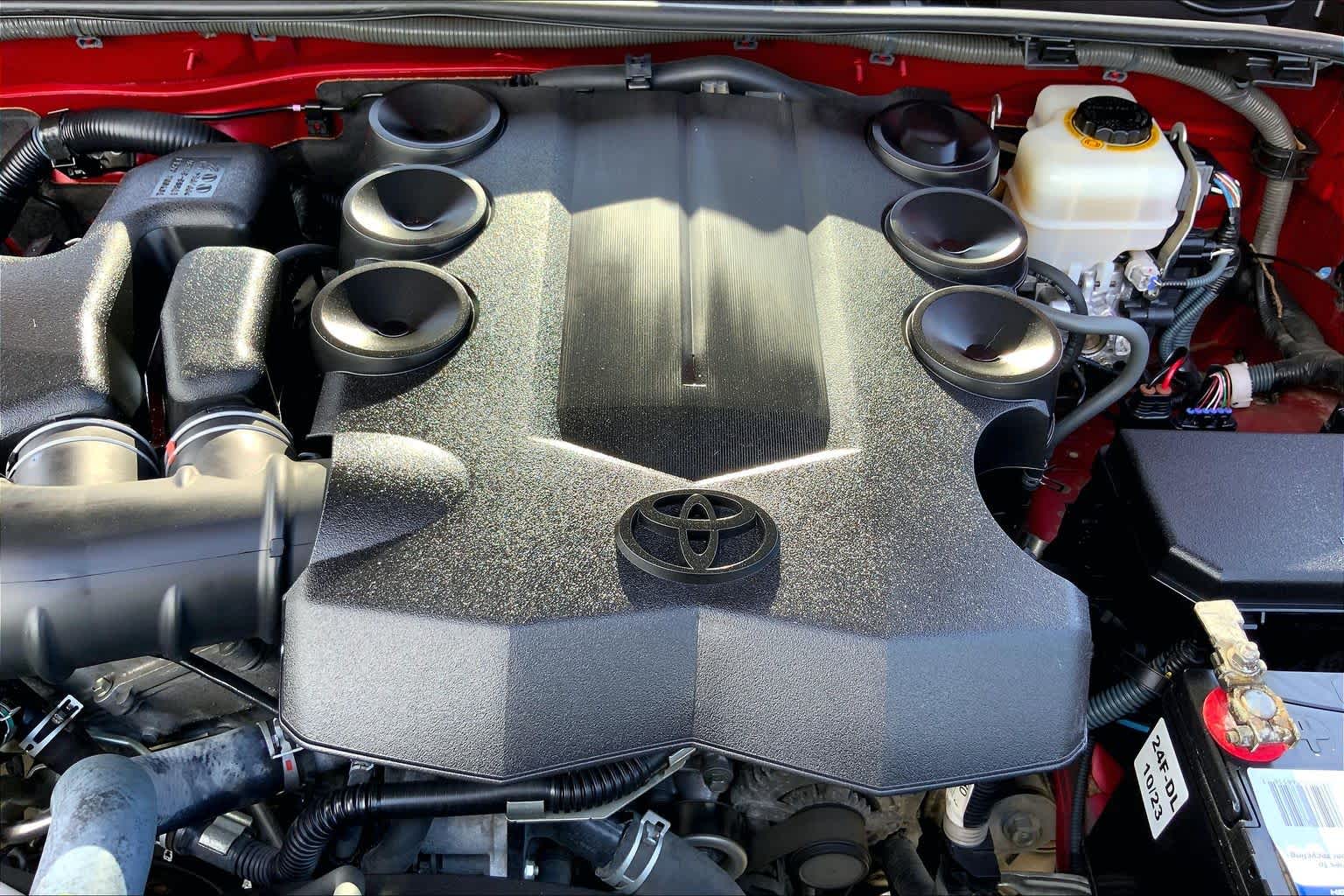 2017 Toyota 4Runner TRD Pro Barcelona Red Metallic at Group 1 Toyota Southwest