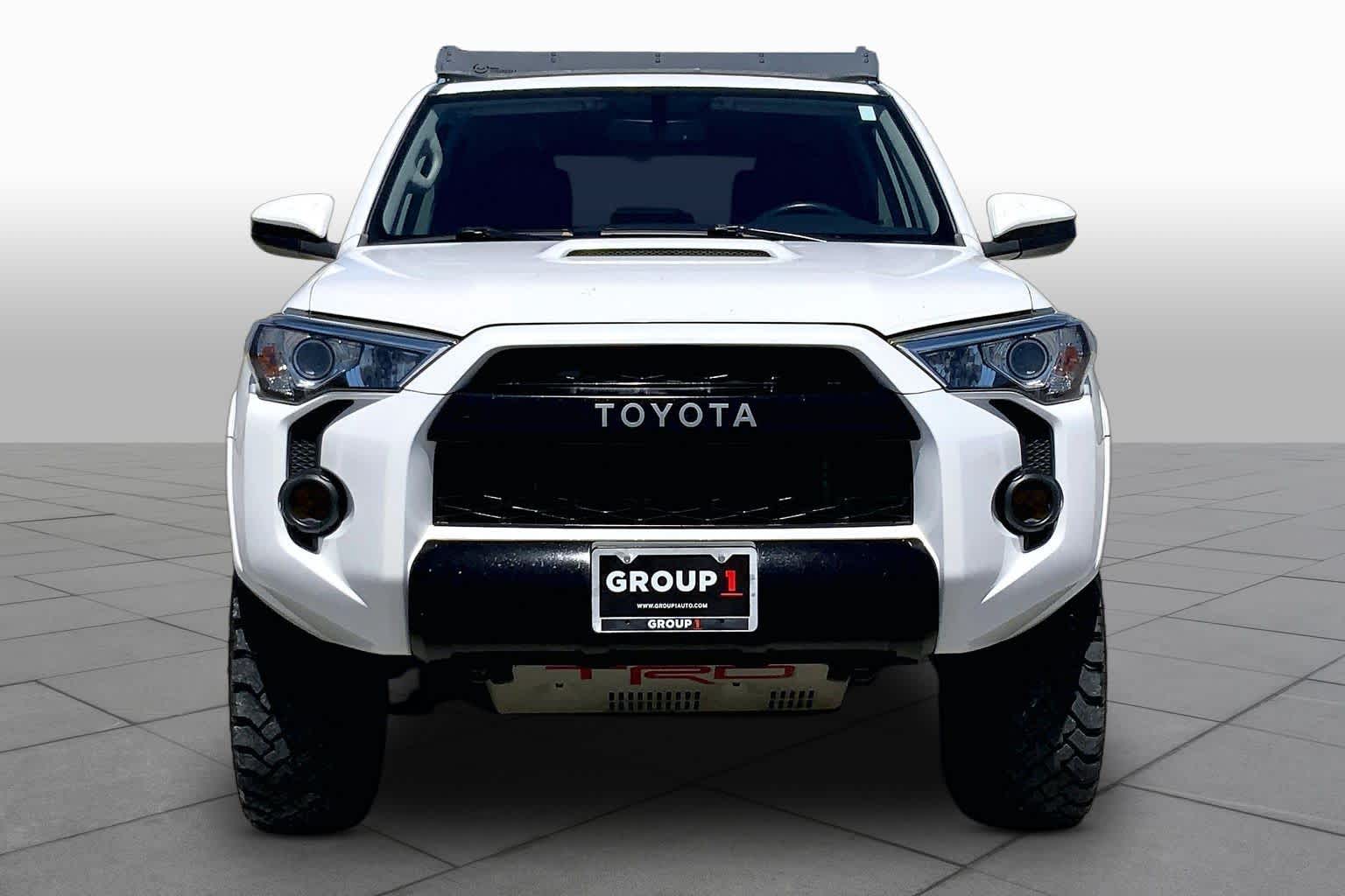 2018 Toyota 4Runner TRD Pro Super White at Beck & Masten Kia