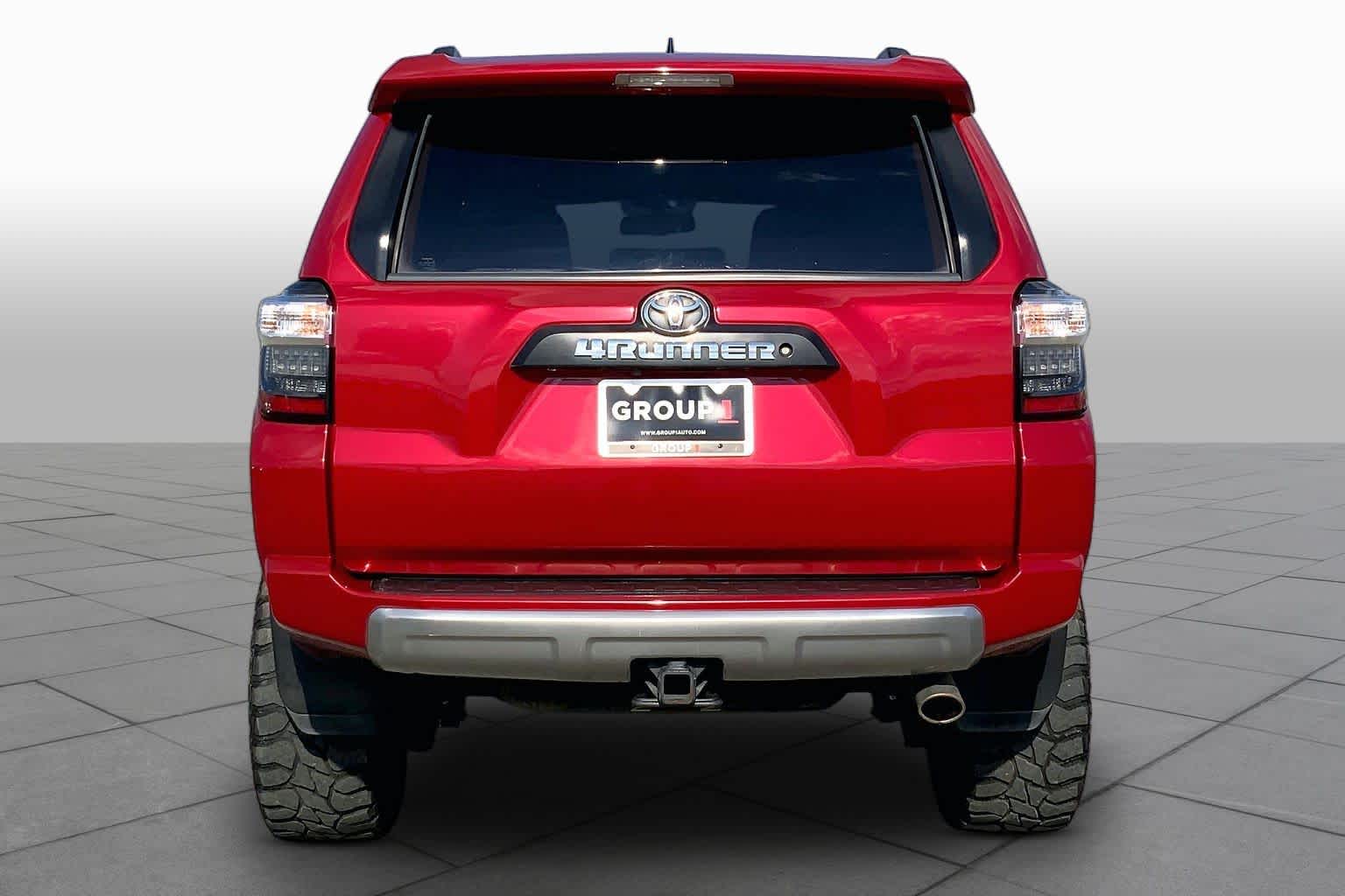 2019 Toyota 4Runner TRD Off Road Premium Barcelona Red Metallic at Group 1 Toyota Southwest