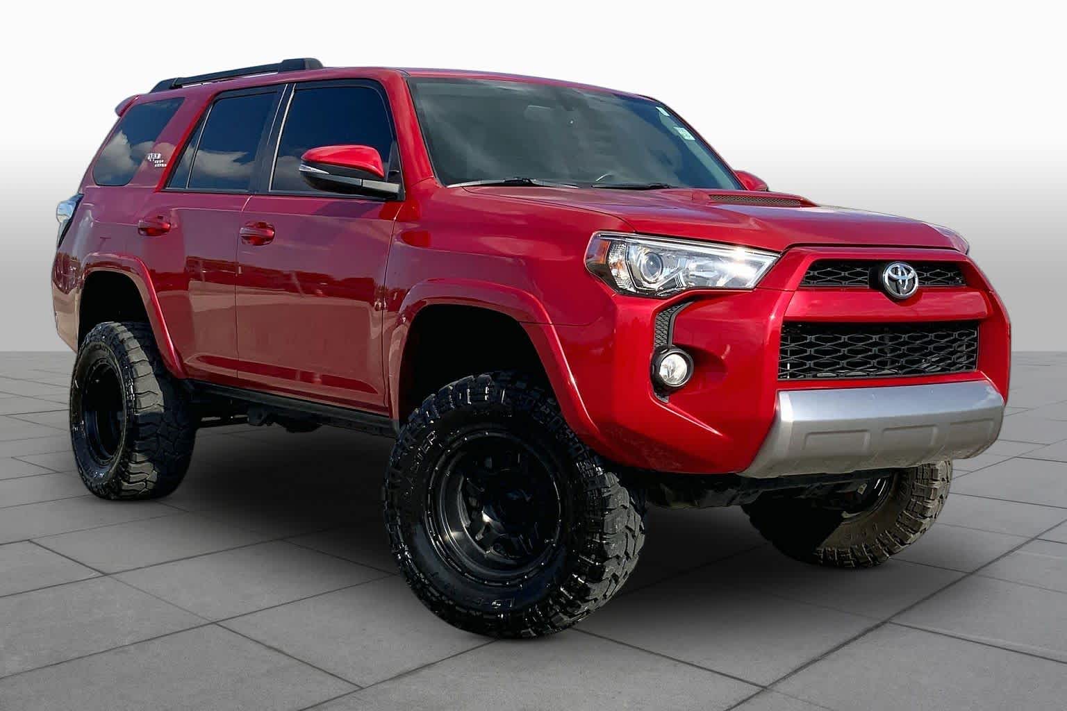 2019 Toyota 4Runner TRD Off Road Premium Barcelona Red Metallic at Group 1 Toyota Southwest