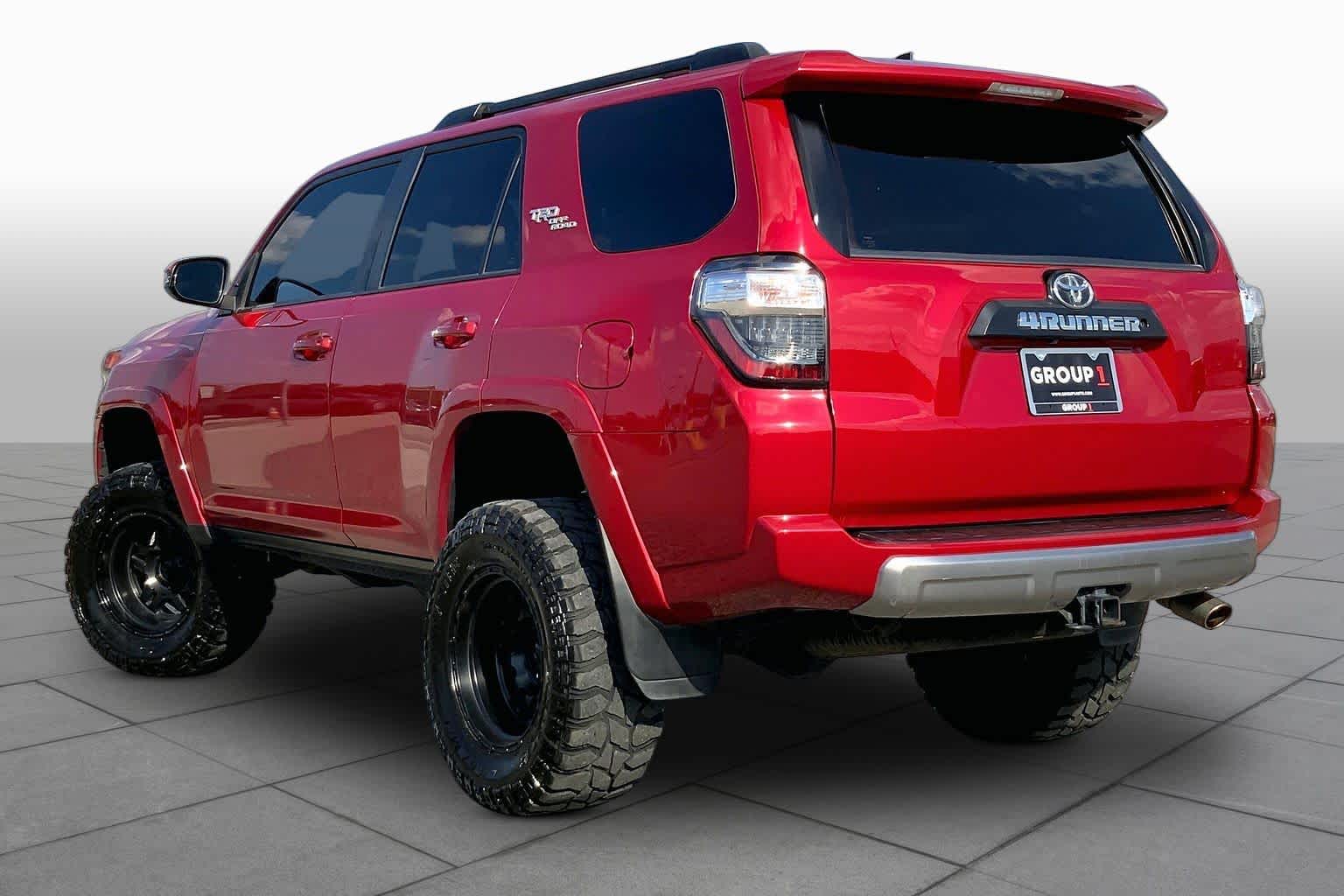 2019 Toyota 4Runner TRD Off Road Premium Barcelona Red Metallic at Group 1 Toyota Southwest