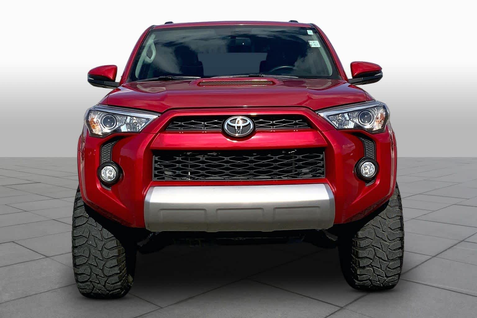 2019 Toyota 4Runner TRD Off Road Premium Barcelona Red Metallic at Group 1 Toyota Southwest