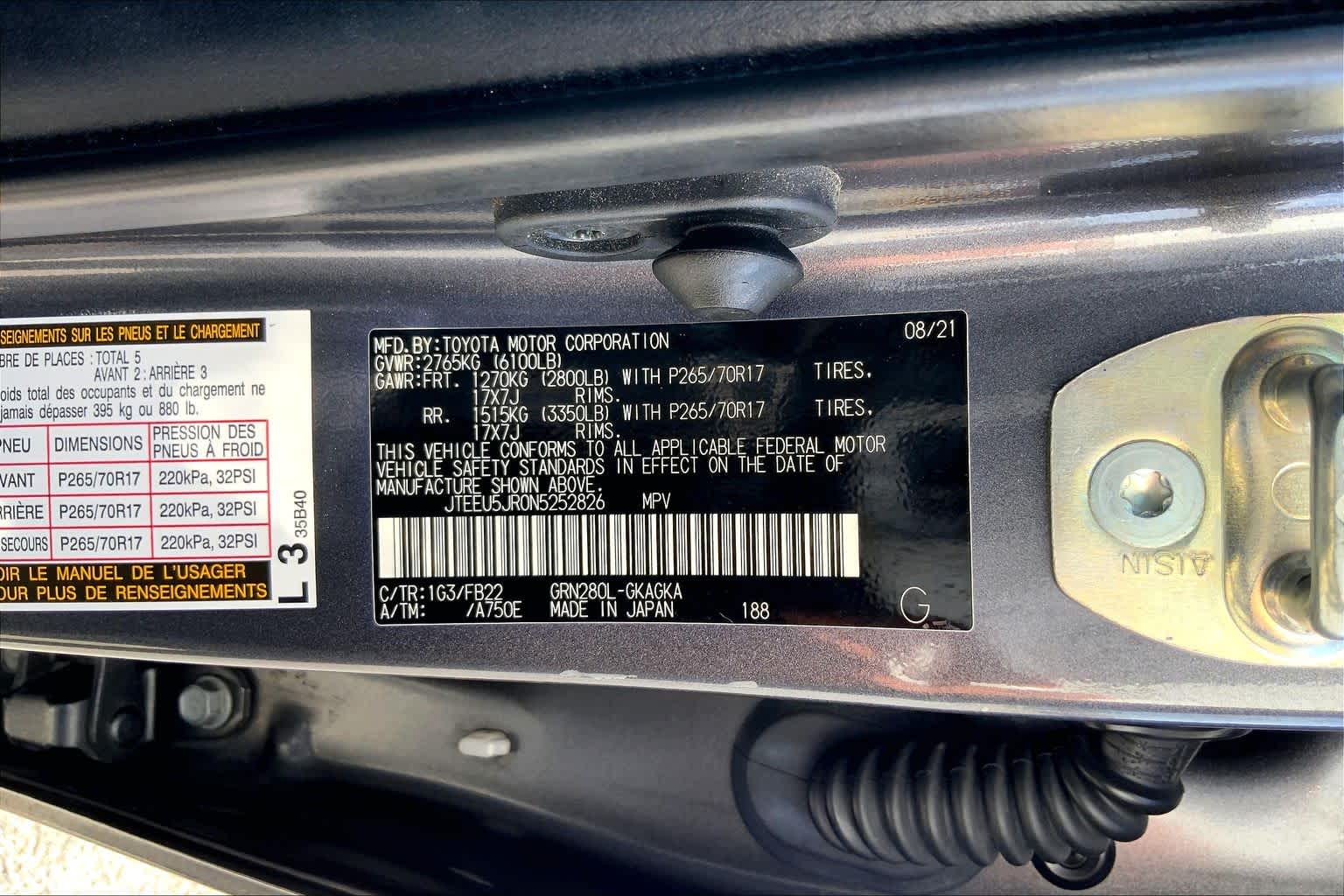 2022 Toyota 4Runner SR5 Magnetic Gray Metallic at Group 1 Toyota Southwest