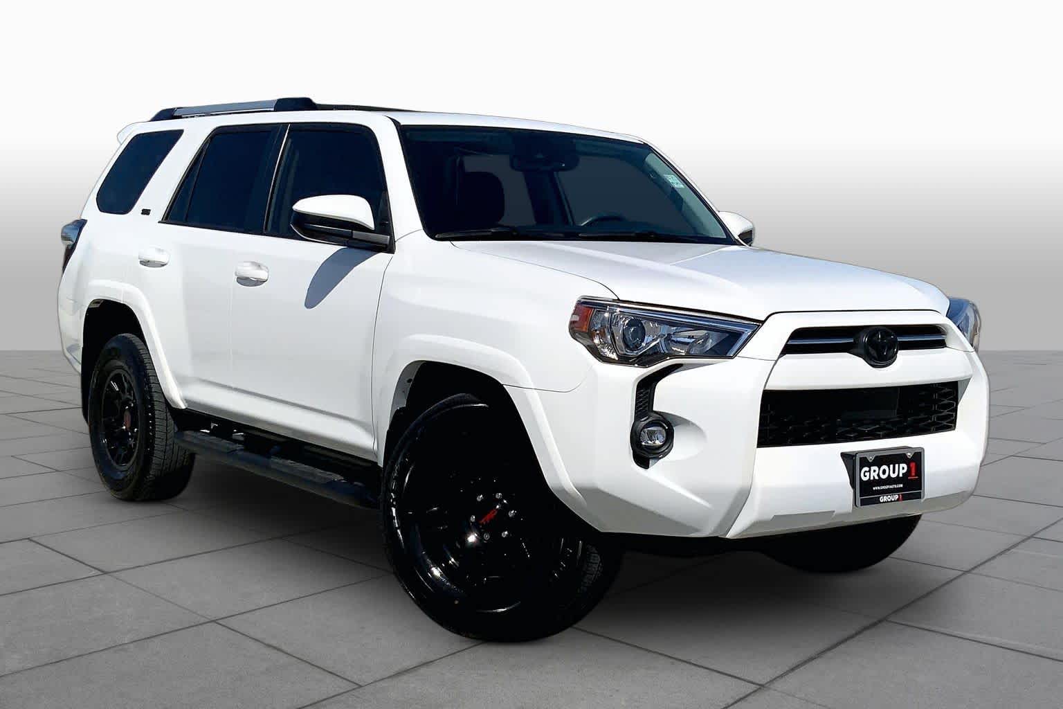 2022 Toyota 4Runner SR5 White at Friendly Ford Crosby