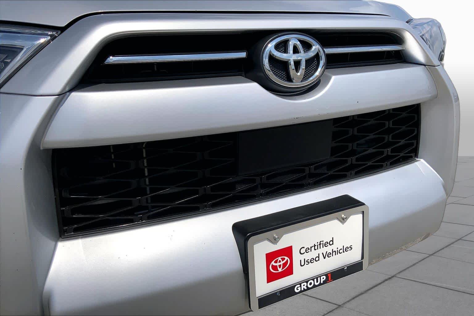 2024 Toyota 4Runner SR5 Classic Silver Metallic at Group 1 Toyota Southwest