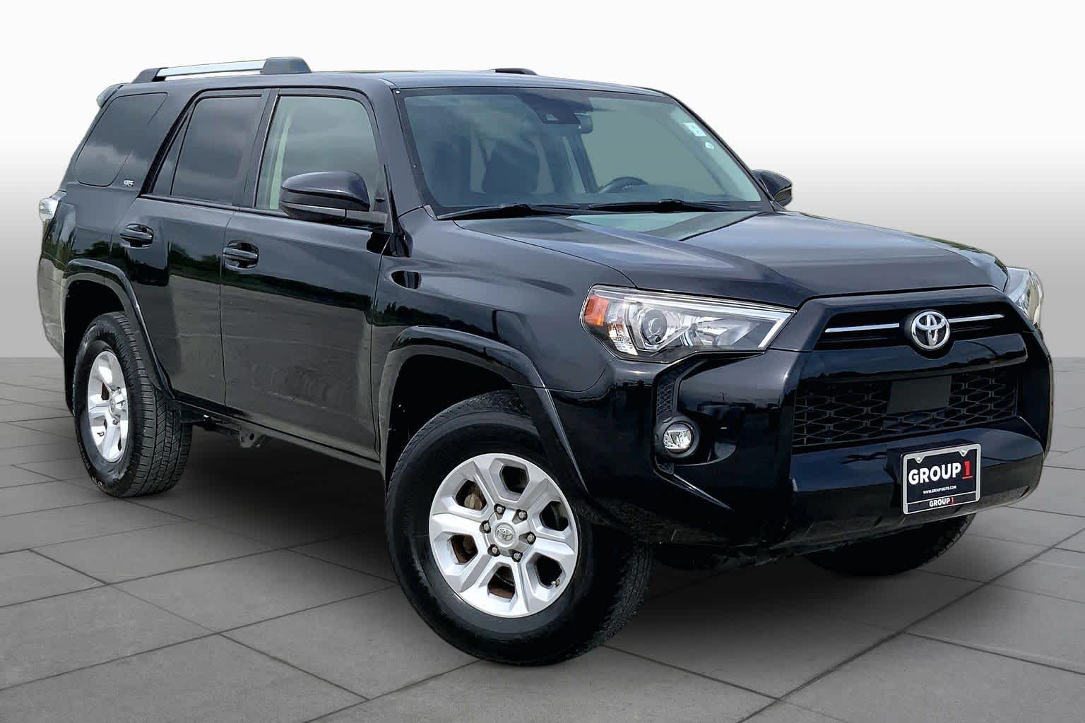 2021 Toyota 4Runner SR5 Midnight Black Metallic at Baytown Ford