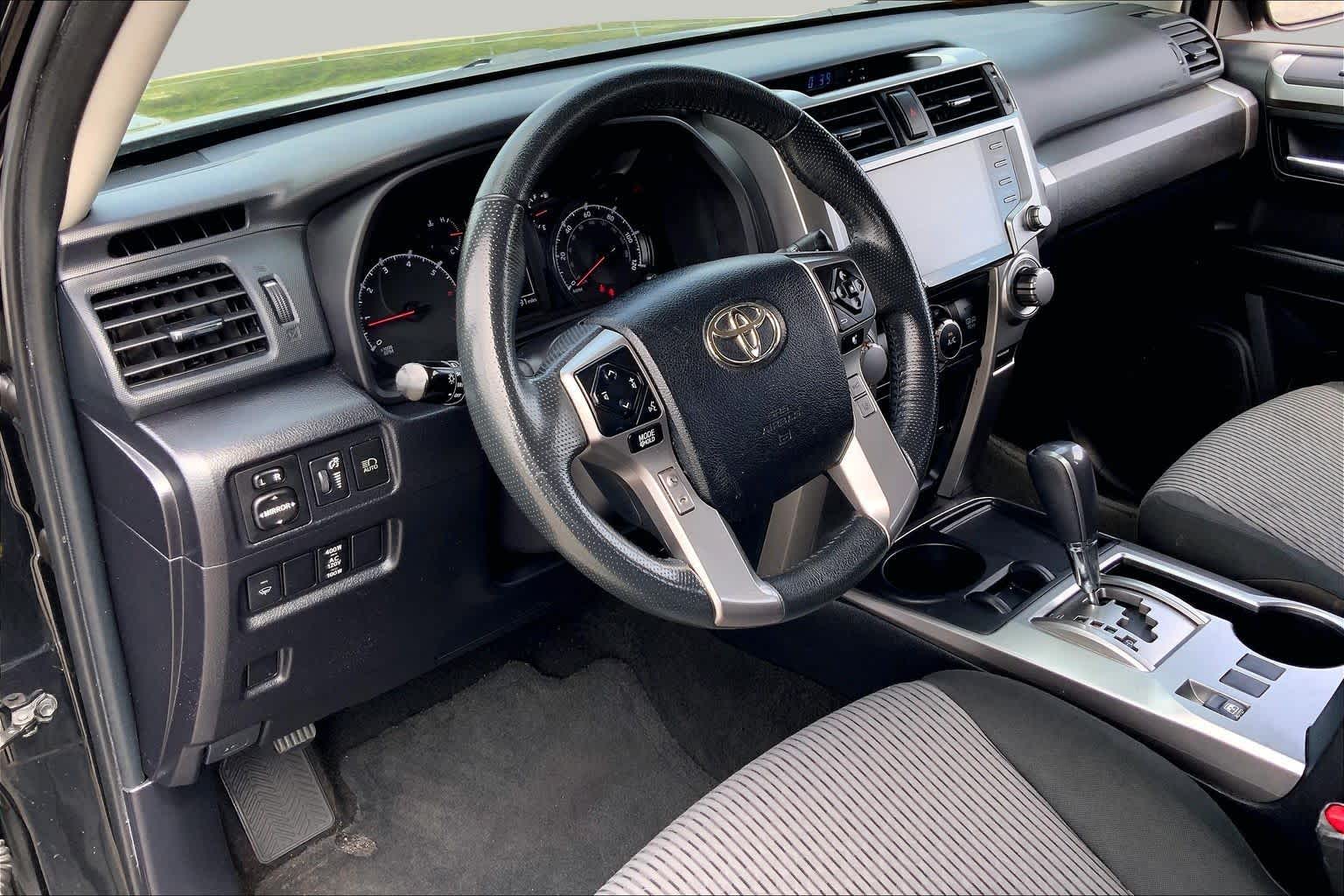 2021 Toyota 4Runner SR5 Midnight Black Metallic at Baytown Ford