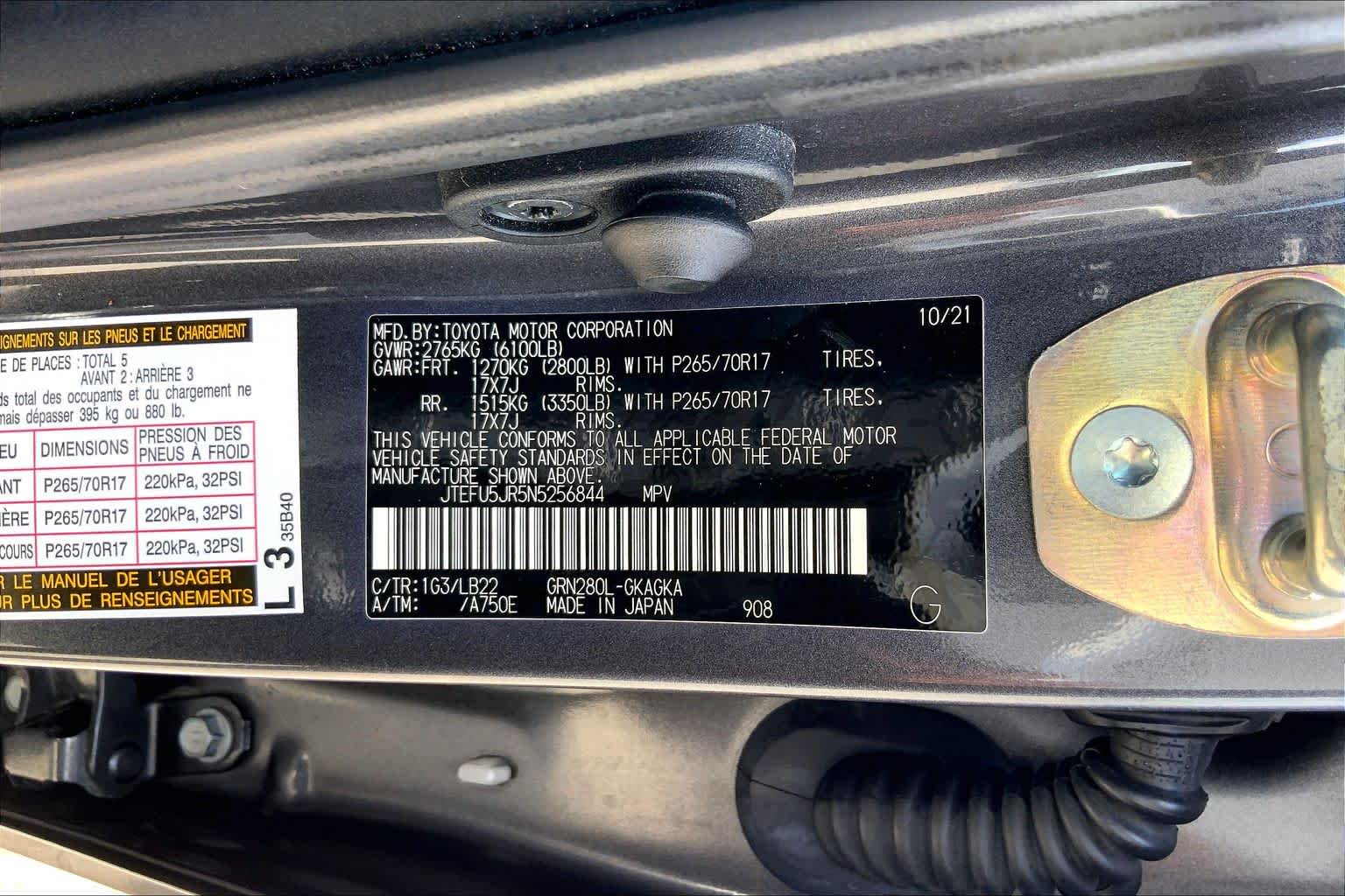 2022 Toyota 4Runner SR5 Premium Magnetic Gray Metallic at Beck & Masten Kia