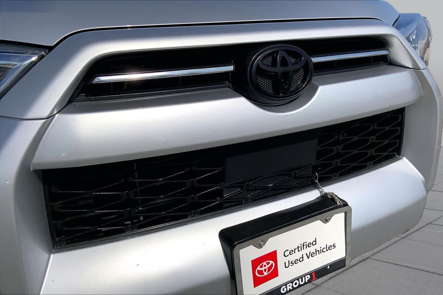 2022 Toyota 4Runner SR5 Premium Classic Silver Metallic at Group 1 Toyota Southwest