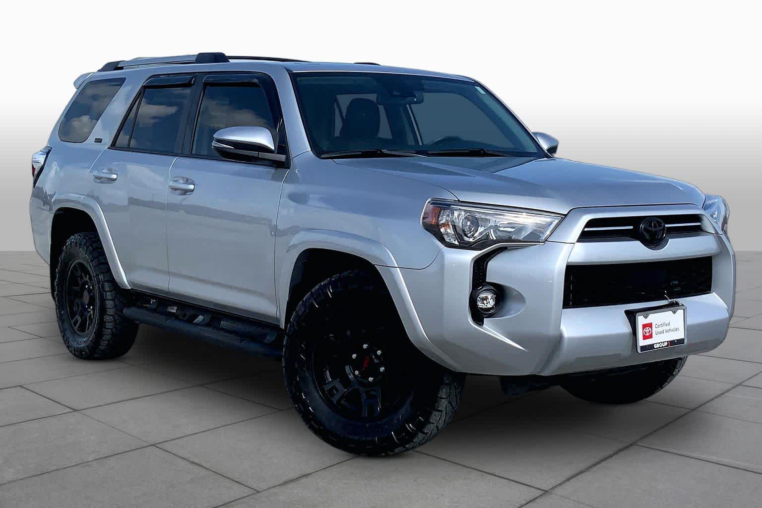 2022 Toyota 4Runner SR5 Premium Classic Silver Metallic at Group 1 Toyota Southwest
