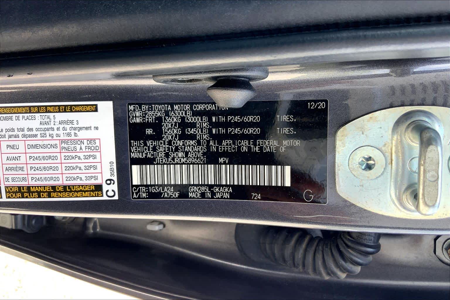 2021 Toyota 4Runner Limited Magnetic Gray Metallic at Baytown Ford