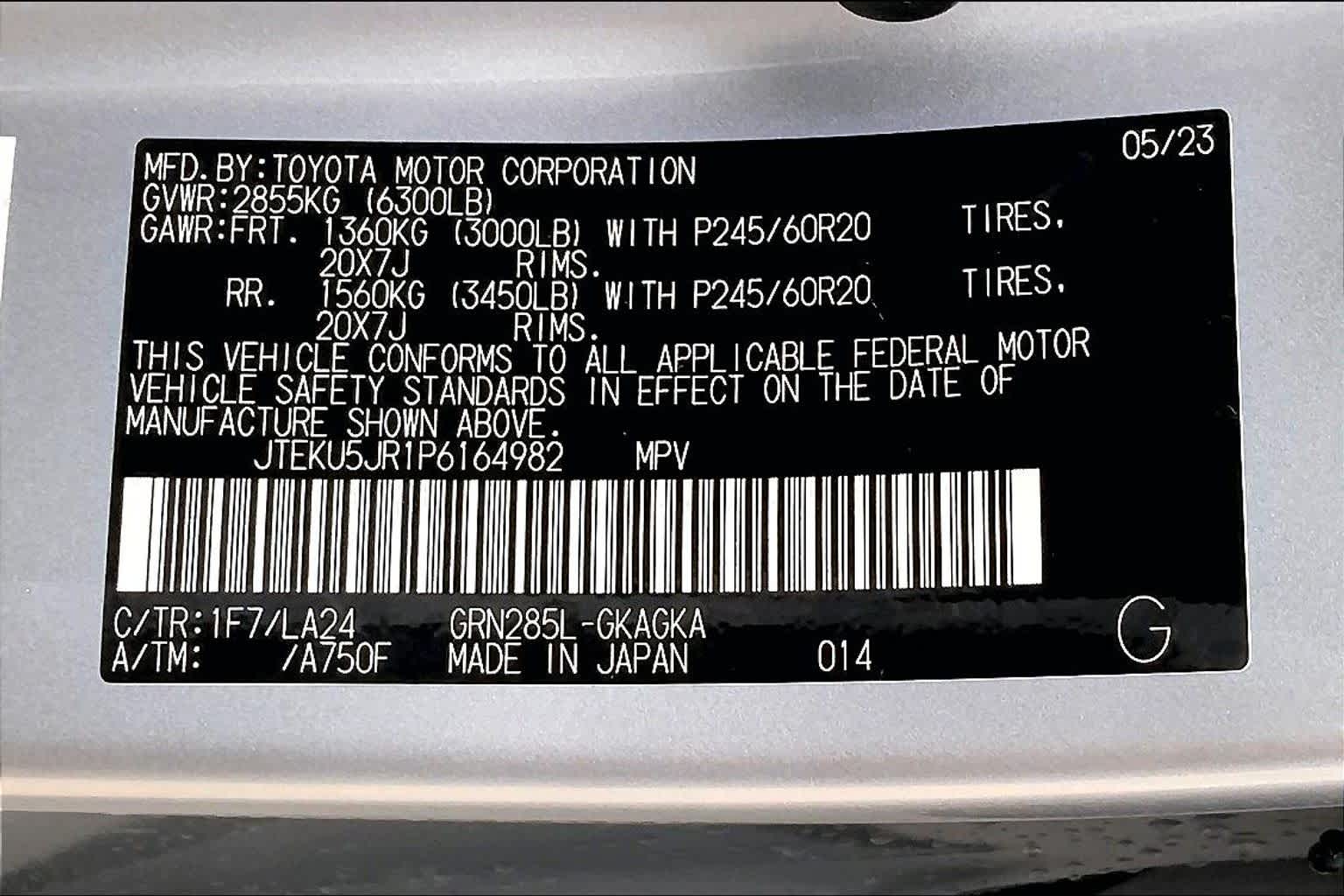 2023 Toyota 4Runner Limited Classic Silver Metallic at Beck & Masten Kia