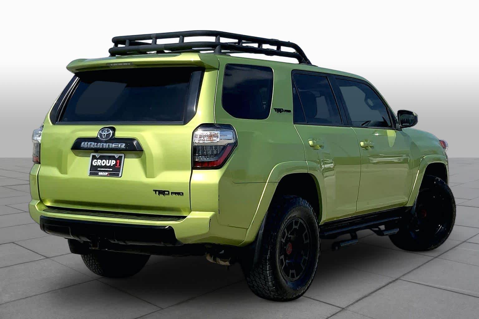 2022 Toyota 4Runner TRD Pro Lime Rush at Group 1 Toyota Southwest