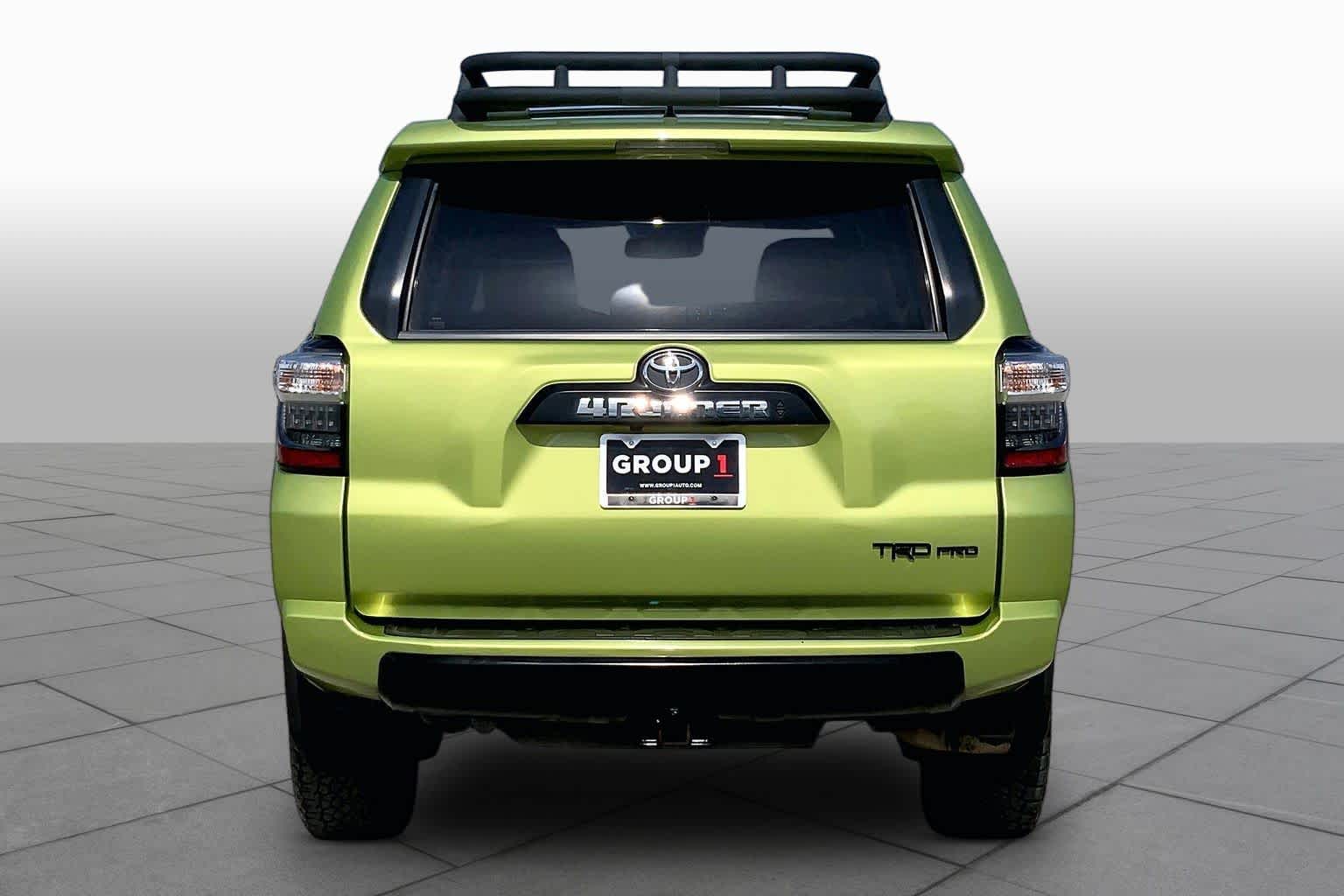 2022 Toyota 4Runner TRD Pro Lime Rush at Group 1 Toyota Southwest
