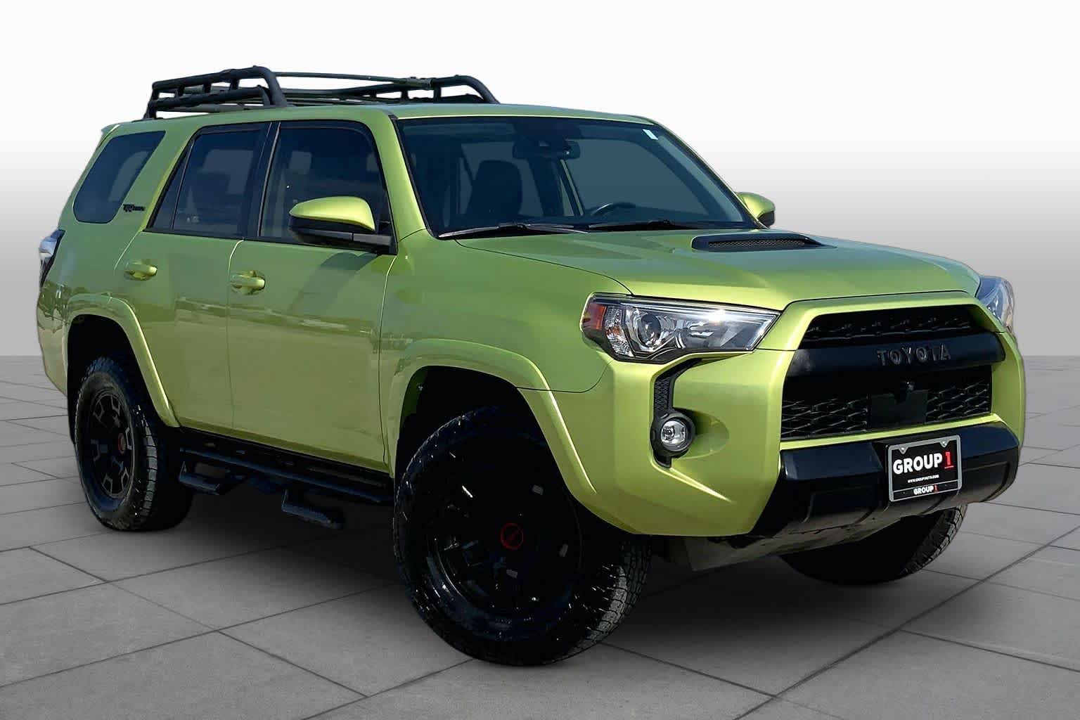 2022 Toyota 4Runner TRD Pro Lime Rush at Group 1 Toyota Southwest
