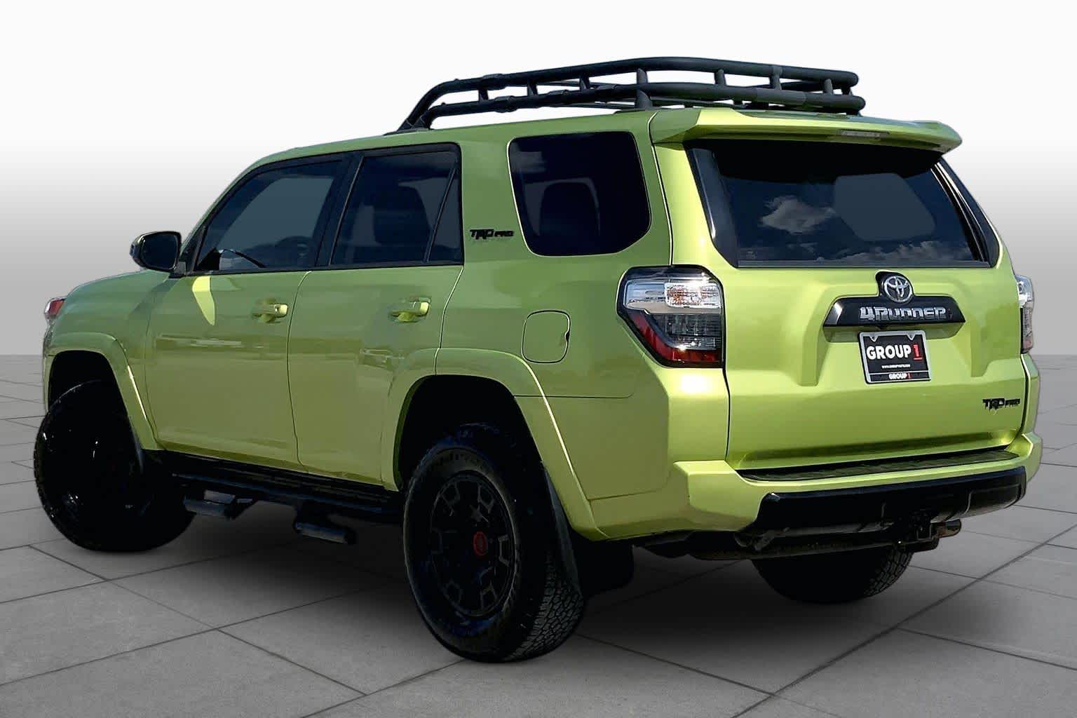 2022 Toyota 4Runner TRD Pro Lime Rush at Group 1 Toyota Southwest