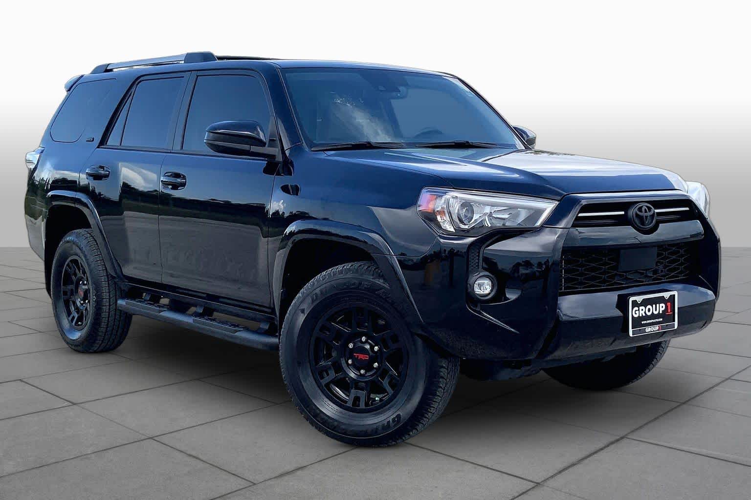 2023 Toyota 4Runner SR5 Midnight Black Metallic at Group 1 Toyota Southwest