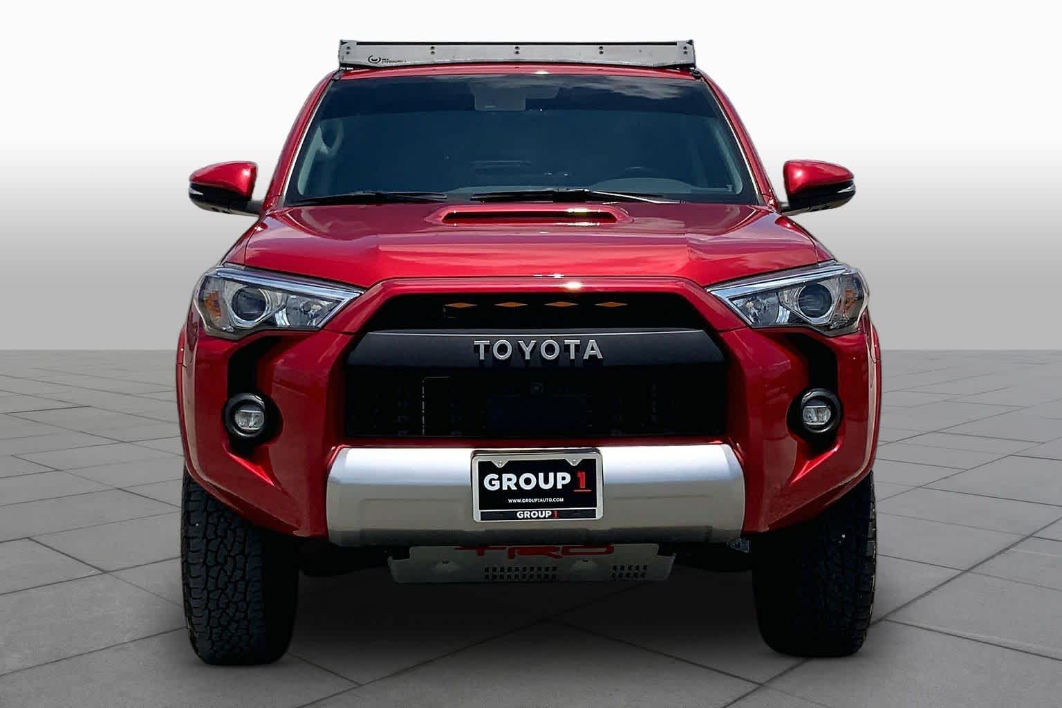 2023 Toyota 4Runner TRD Off Road Premium Barcelona Red Metallic at Group 1 Toyota Southwest