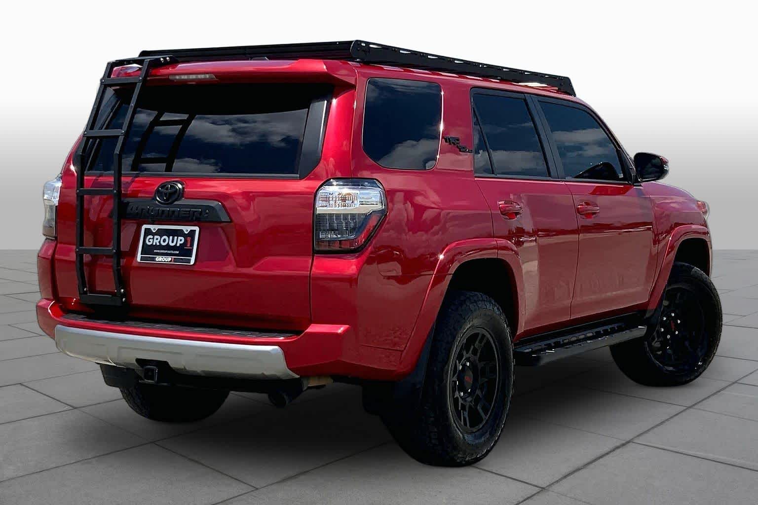 2023 Toyota 4Runner TRD Off Road Premium Barcelona Red Metallic at Group 1 Toyota Southwest