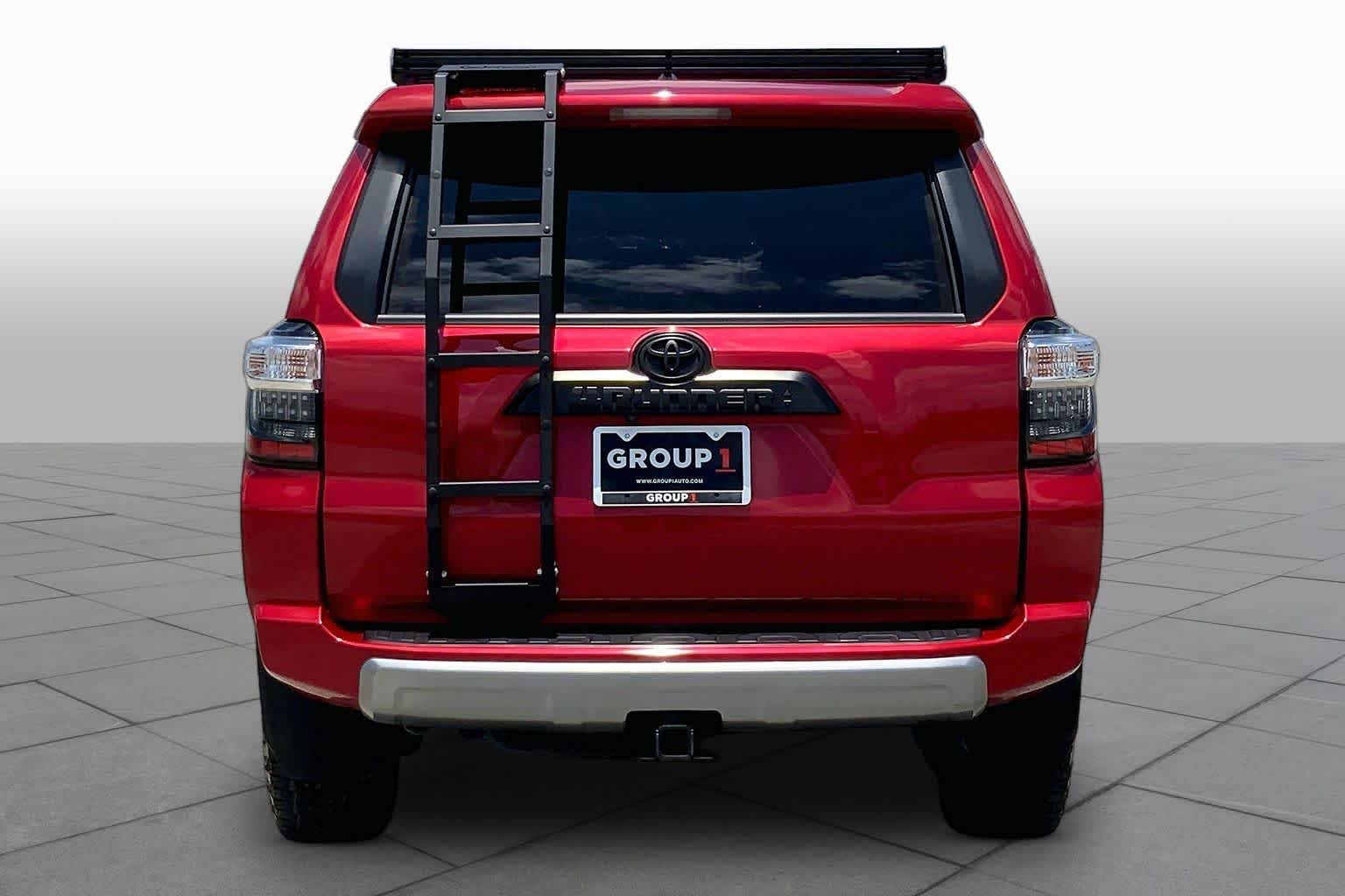 2023 Toyota 4Runner TRD Off Road Premium Barcelona Red Metallic at Group 1 Toyota Southwest