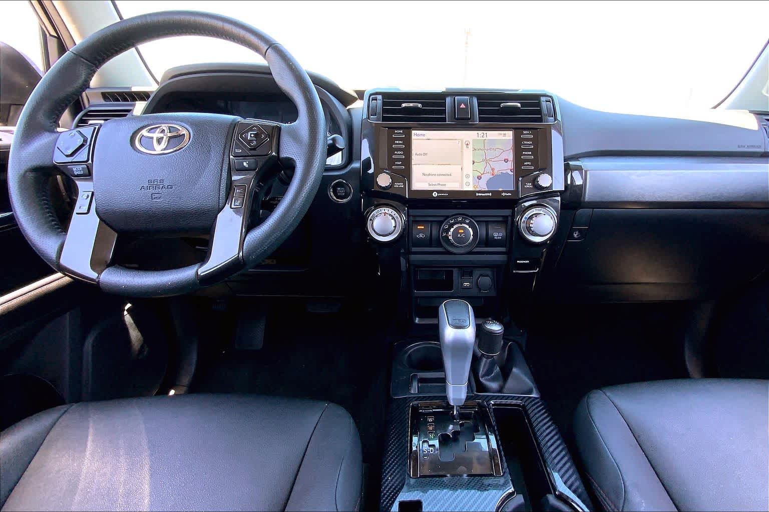 2021 Toyota 4Runner TRD Off Road Premium Midnight Black Metallic at Ron Craft Chevrolet Cadillac