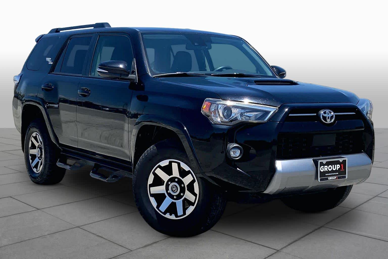 2021 Toyota 4Runner TRD Off Road Premium Midnight Black Metallic at Ron Craft Chevrolet Cadillac