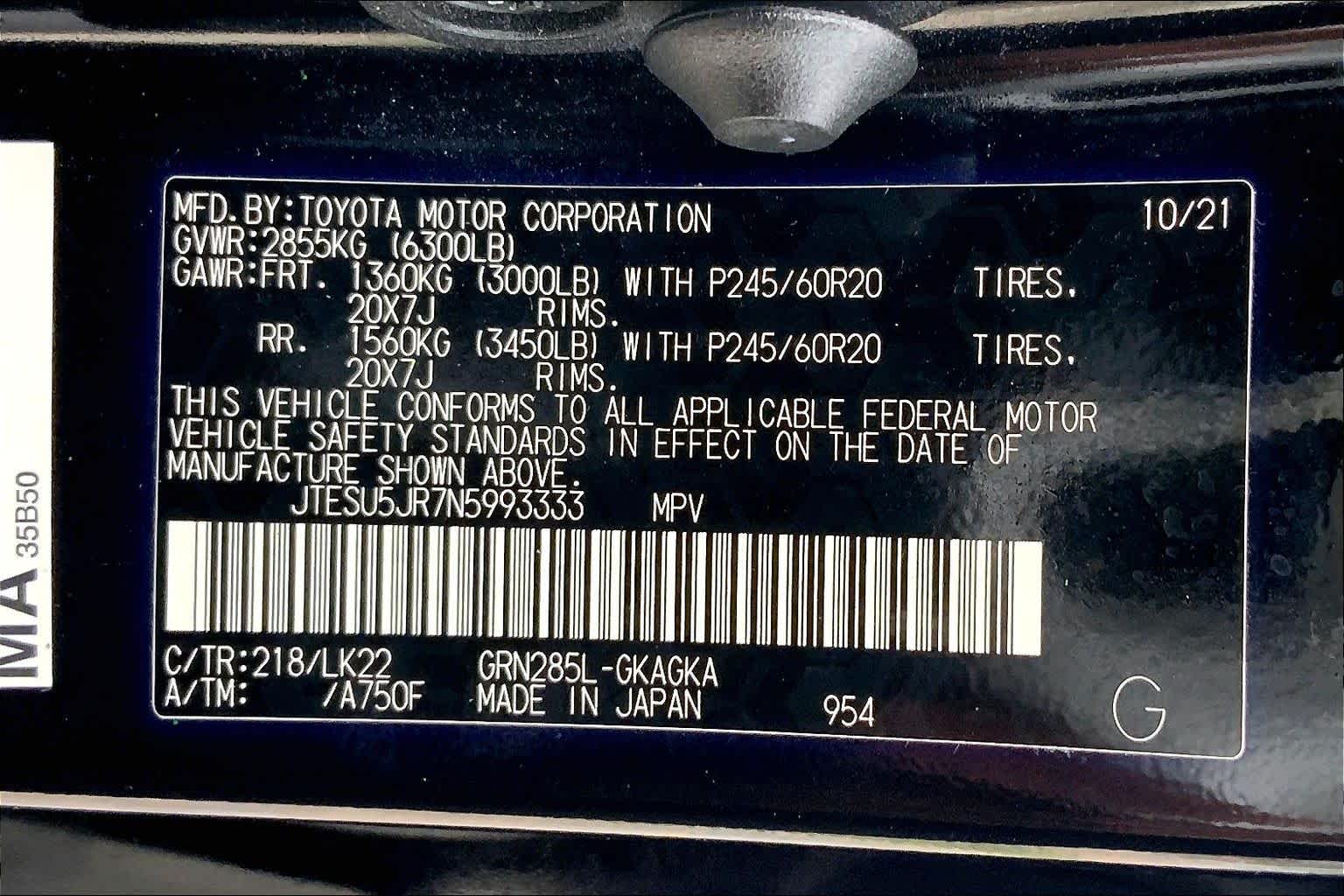 2022 Toyota 4Runner TRD Sport Midnight Black Metallic at Group 1 Toyota Southwest