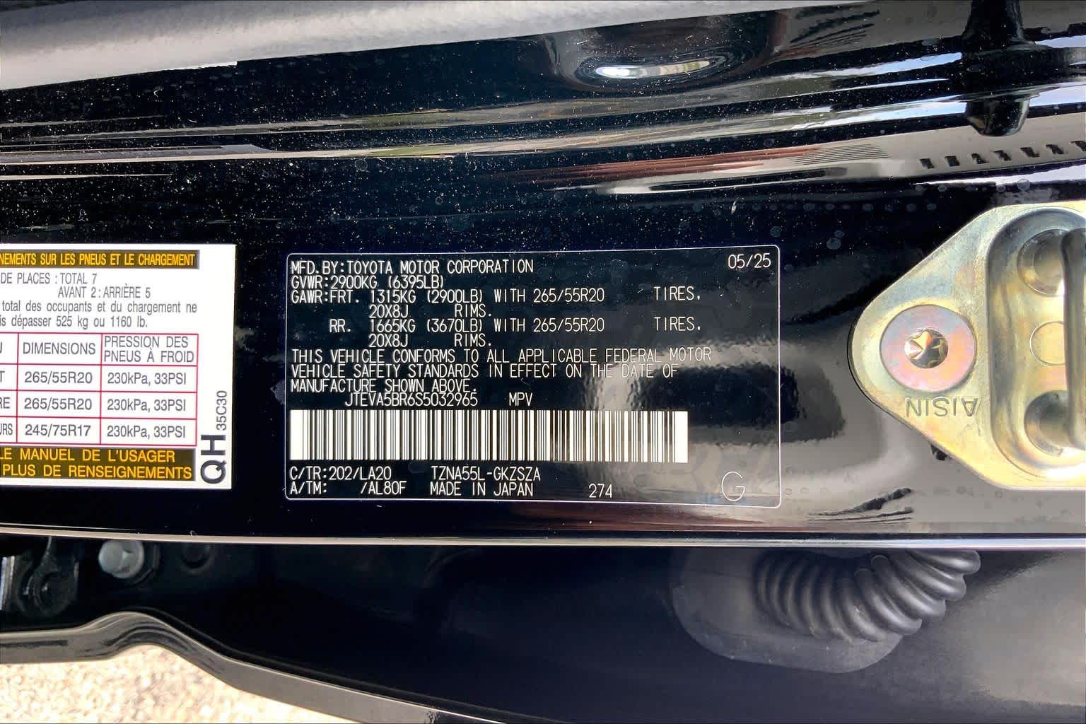 2025 Toyota 4Runner Limited Black at Group 1 Toyota Southwest