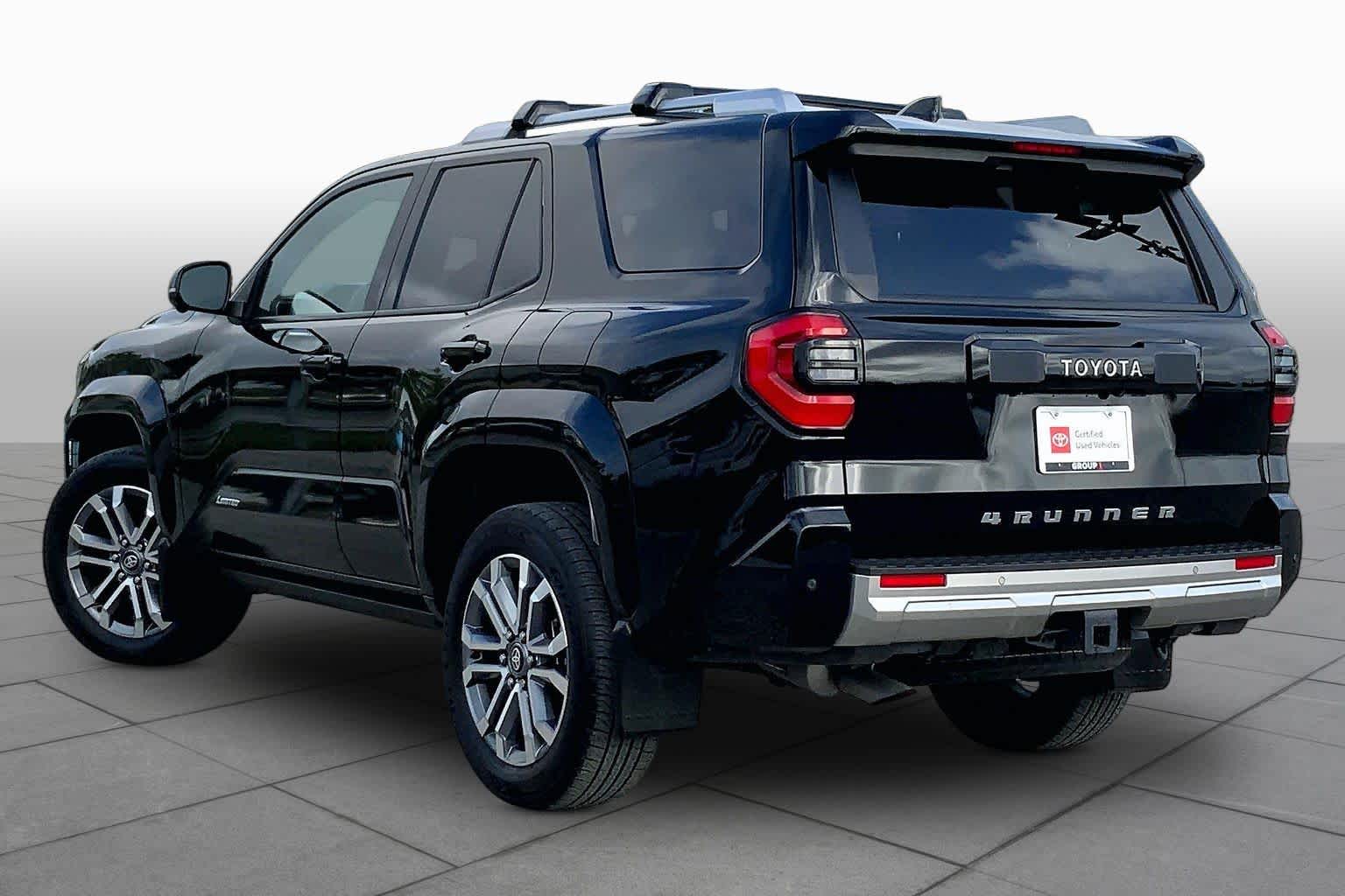 2025 Toyota 4Runner Limited Black at Group 1 Toyota Southwest