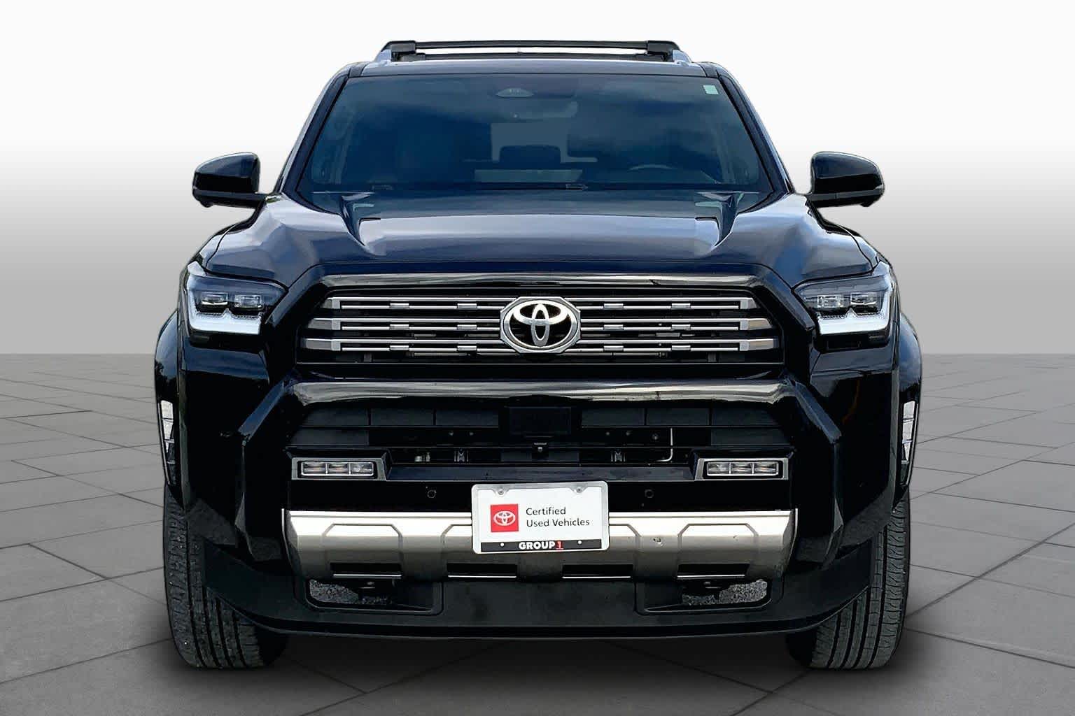 2025 Toyota 4Runner Limited Black at Group 1 Toyota Southwest