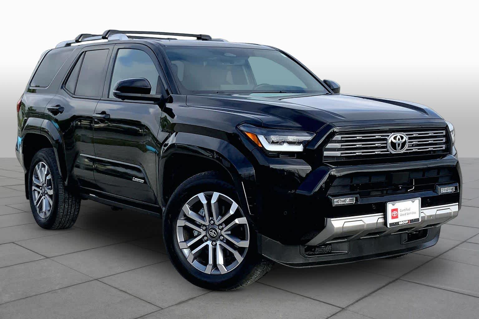2025 Toyota 4Runner Limited Black at Group 1 Toyota Southwest