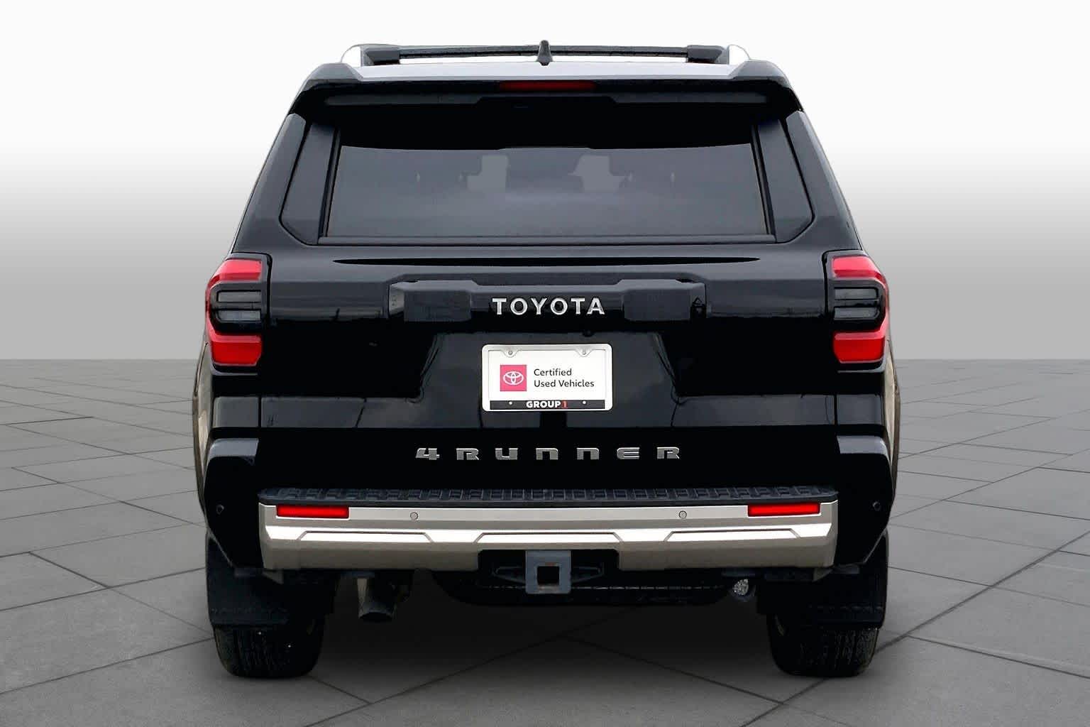 2025 Toyota 4Runner Limited Black at Group 1 Toyota Southwest