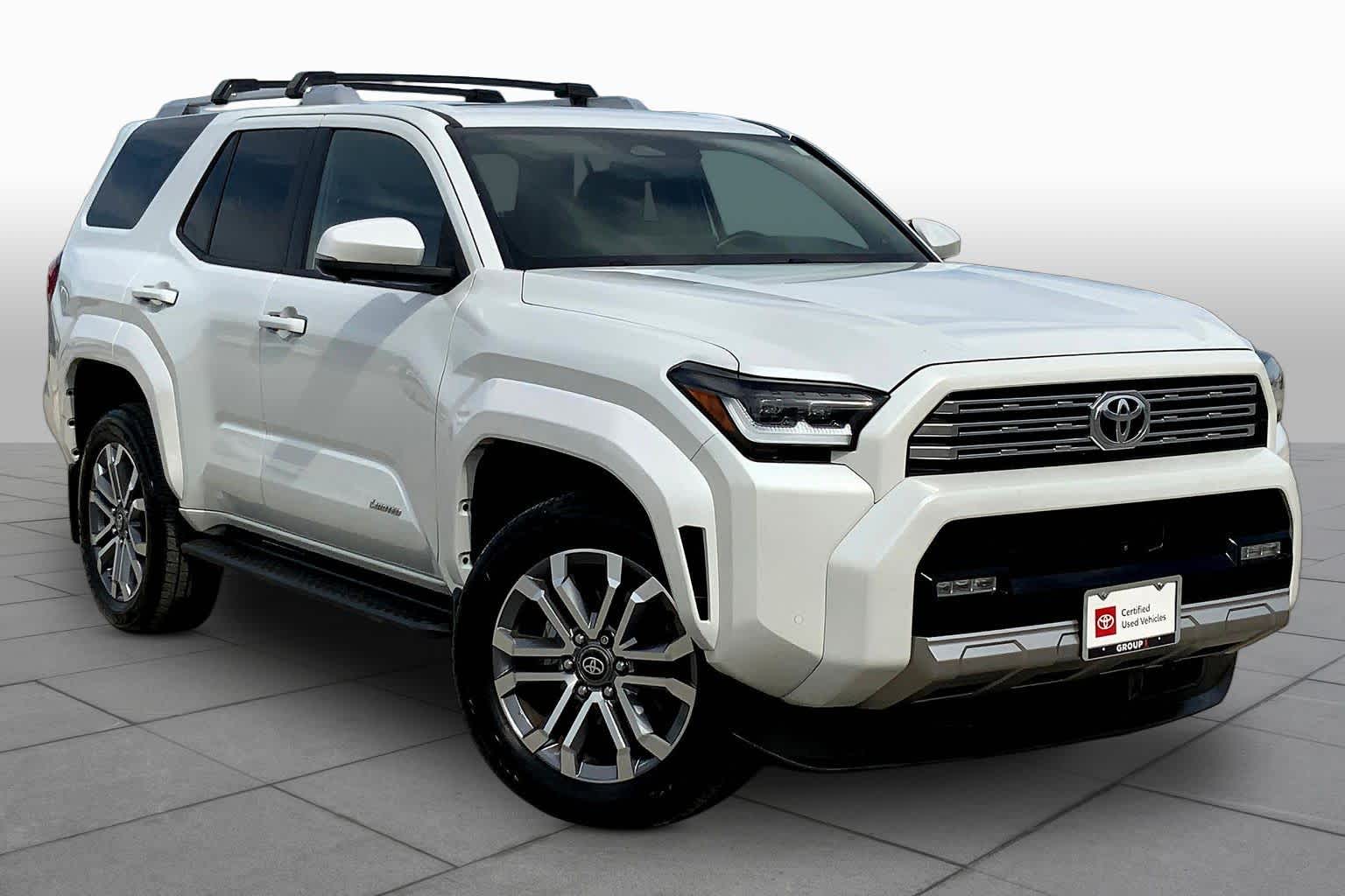 2025 Toyota 4Runner Limited Wind Chill Pearl at Group 1 Toyota Southwest