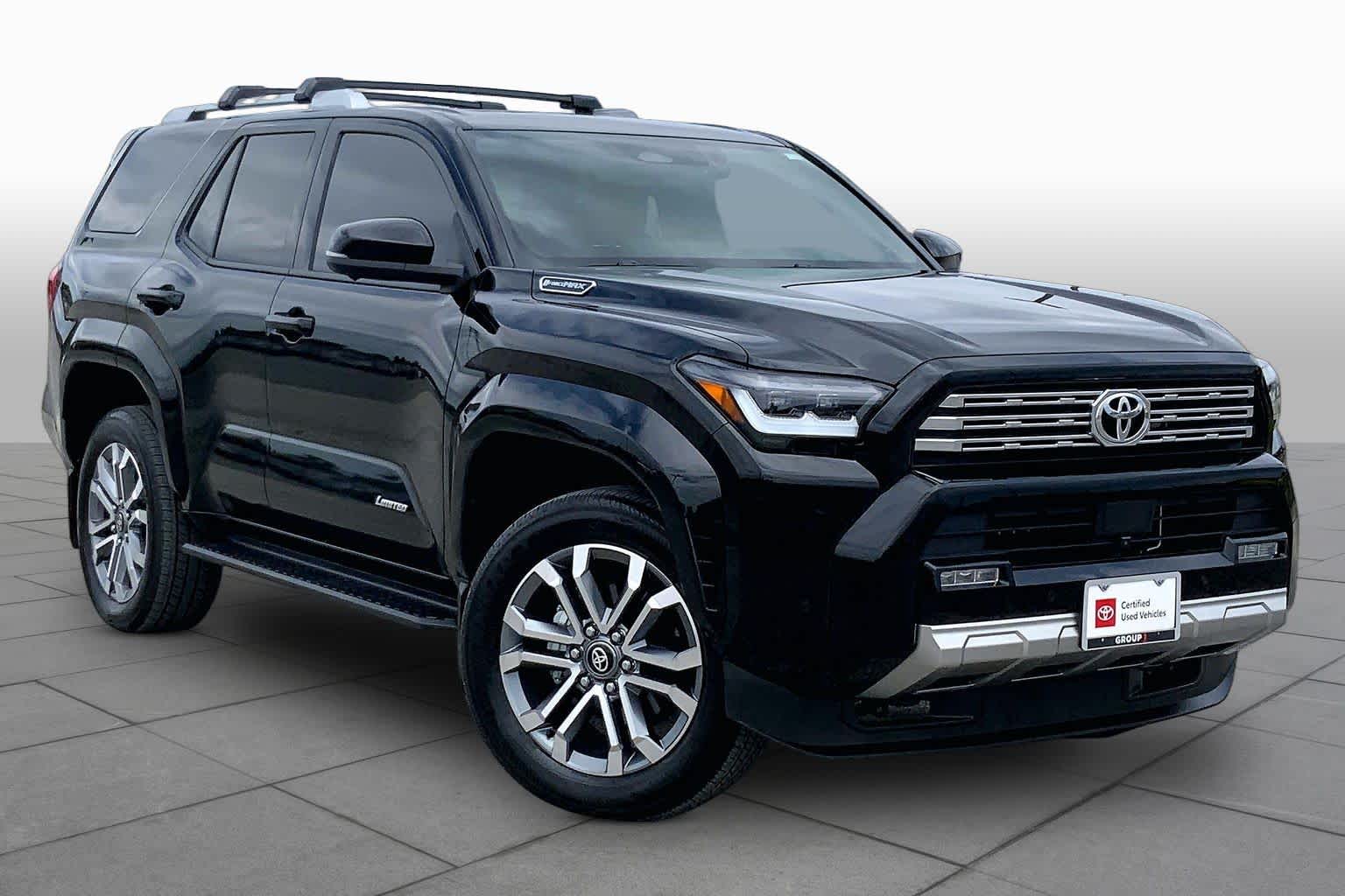 2025 Toyota 4Runner Hybrid Limited Black at Group 1 Toyota Southwest