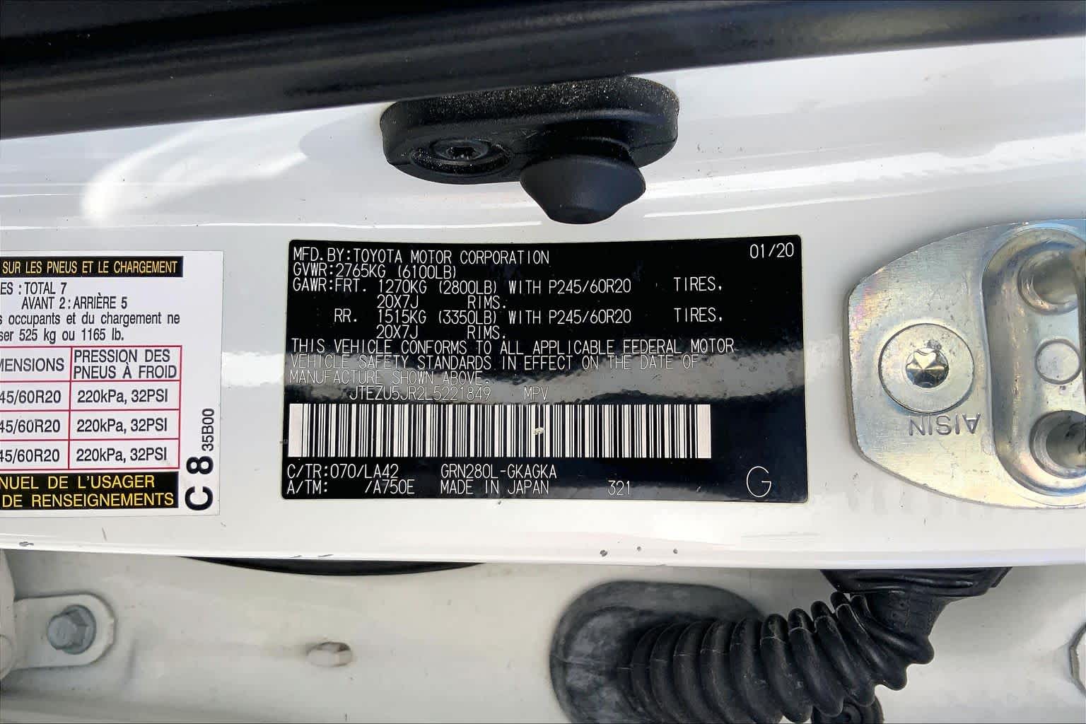 2020 Toyota 4Runner photo 36 of 36