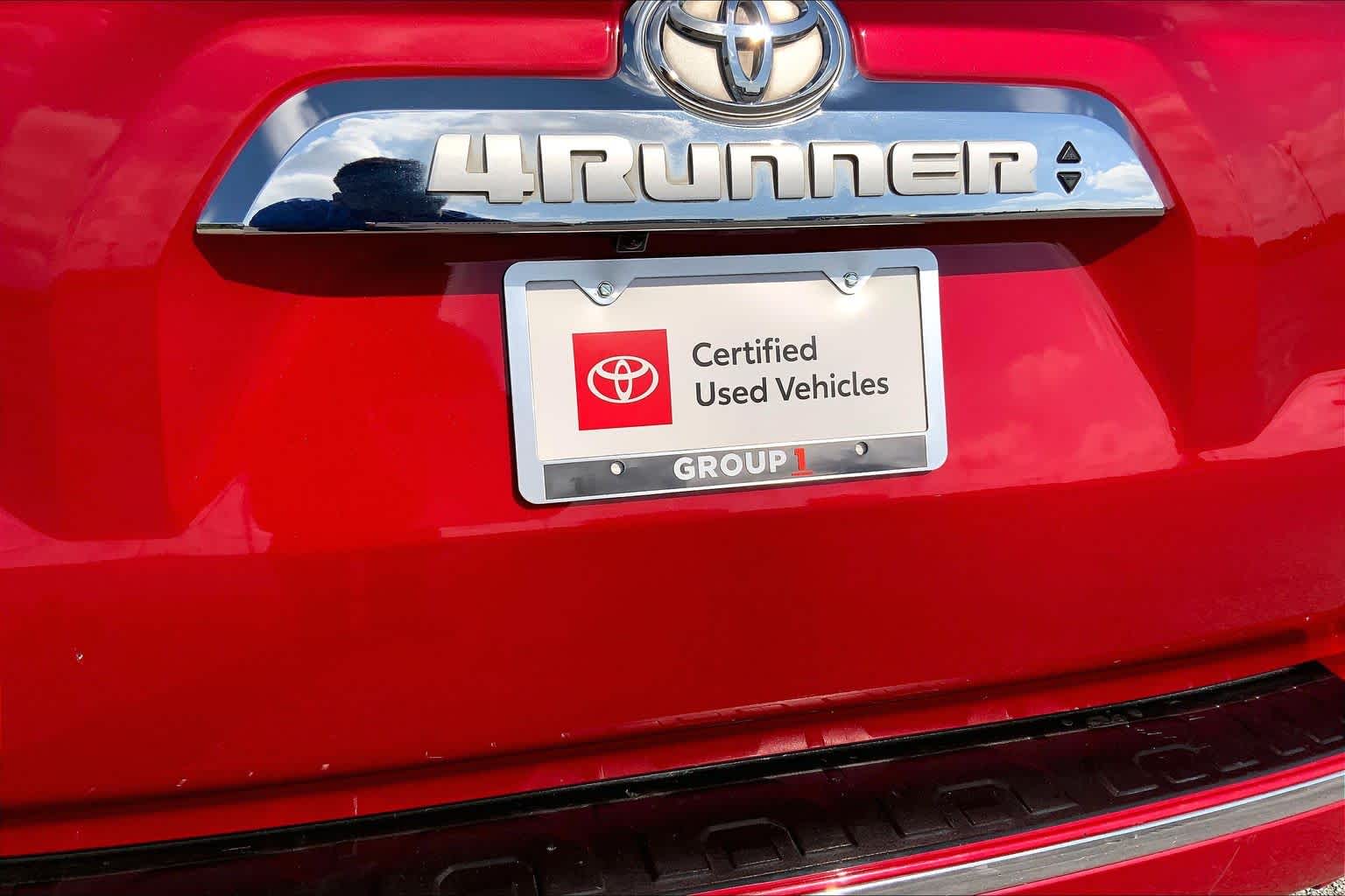 2020 Toyota 4Runner Limited Barcelona Red Metallic at Group 1 Toyota Southwest