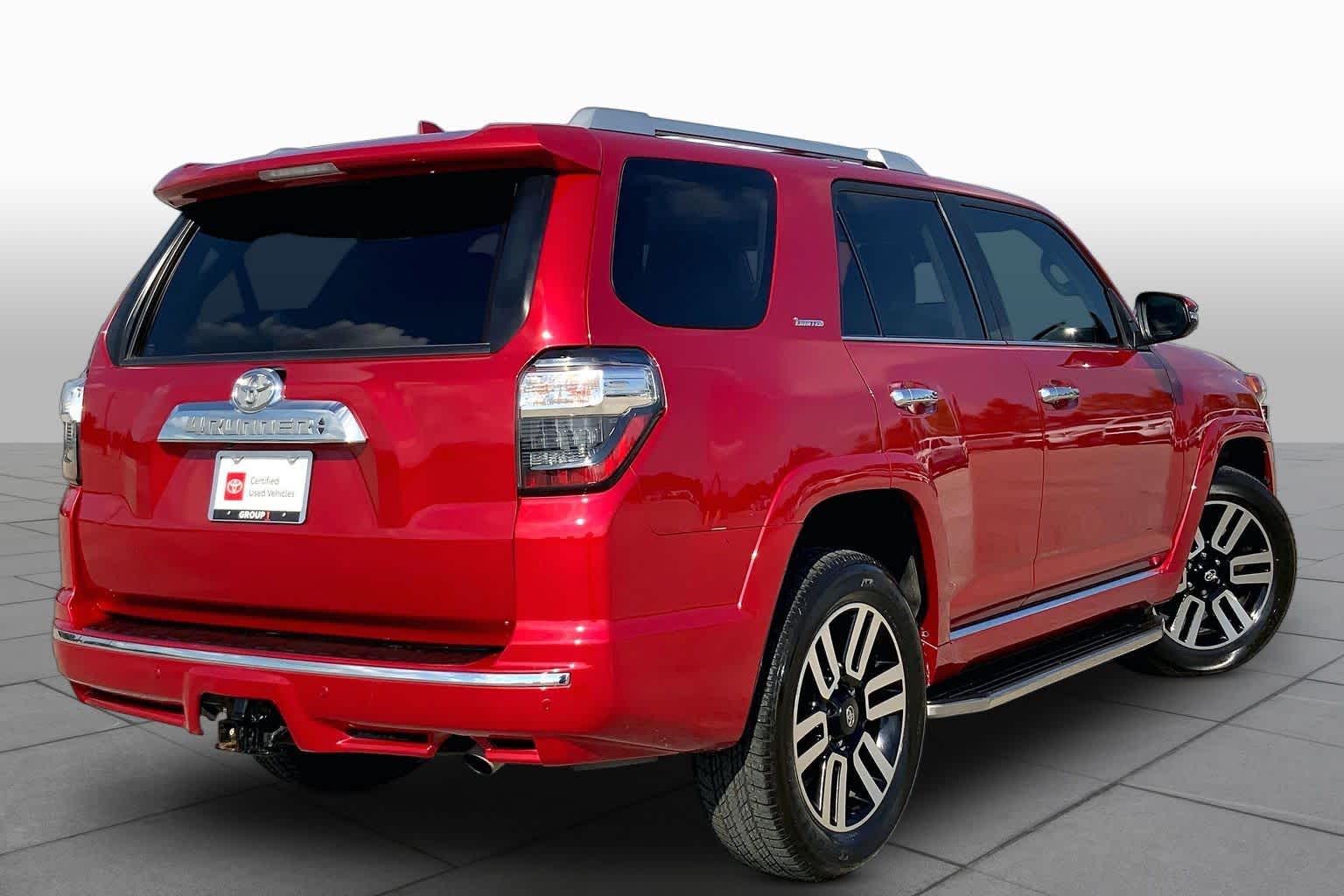 2020 Toyota 4Runner Limited Barcelona Red Metallic at Group 1 Toyota Southwest