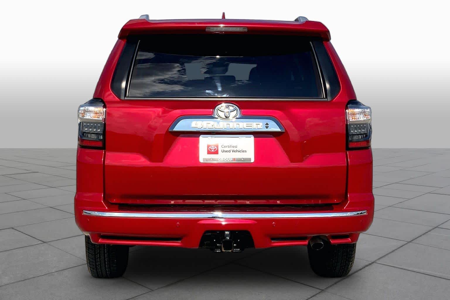2020 Toyota 4Runner Limited Barcelona Red Metallic at Group 1 Toyota Southwest
