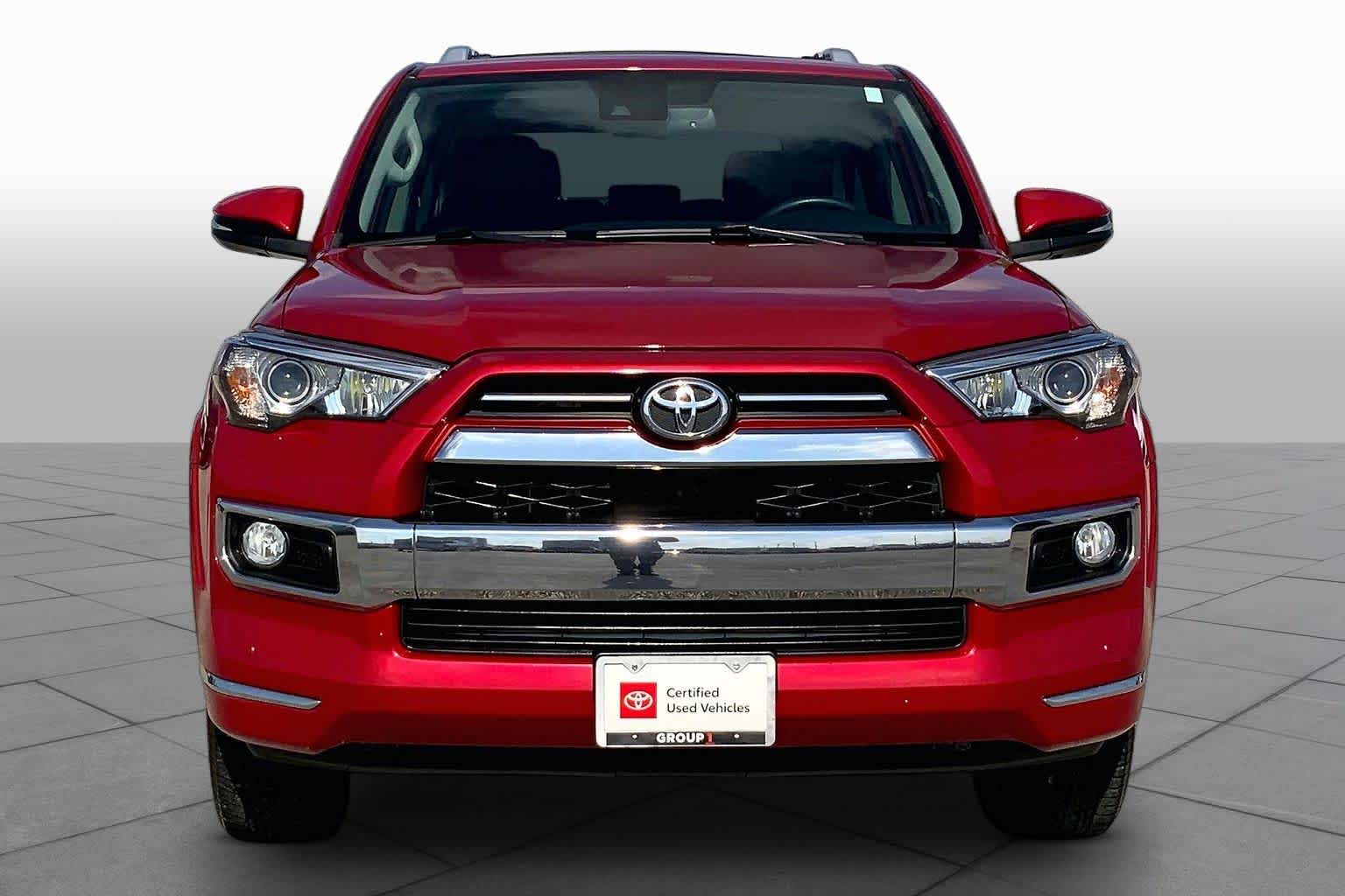 2020 Toyota 4Runner Limited Barcelona Red Metallic at Group 1 Toyota Southwest