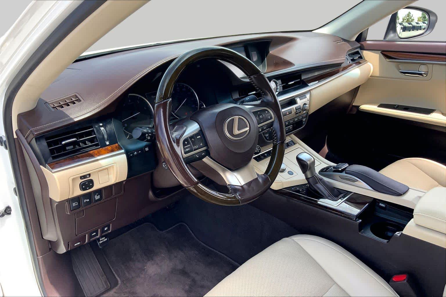 2017 Lexus ES 350  Eminent White Pearl at Lexus Southwest Houston