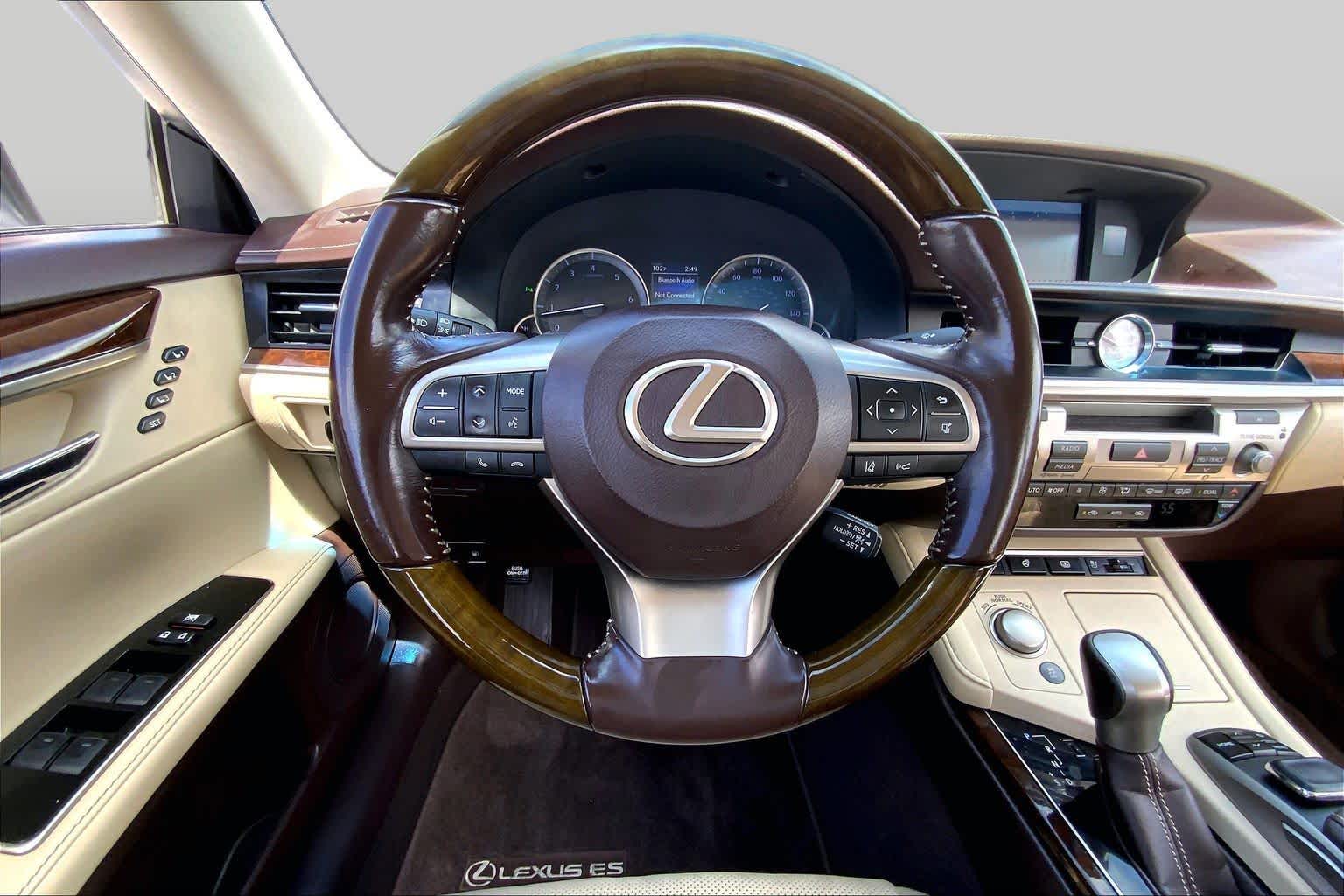 2017 Lexus ES 350  Eminent White Pearl at Lexus Southwest Houston