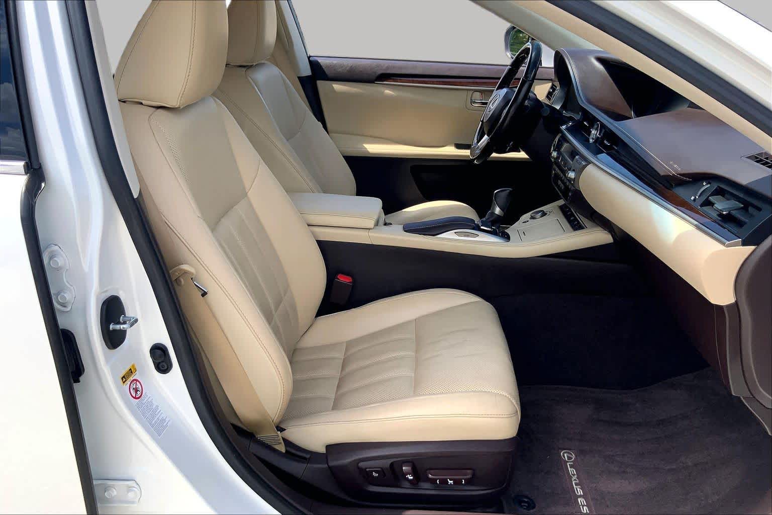 2017 Lexus ES 350  Eminent White Pearl at Lexus Southwest Houston