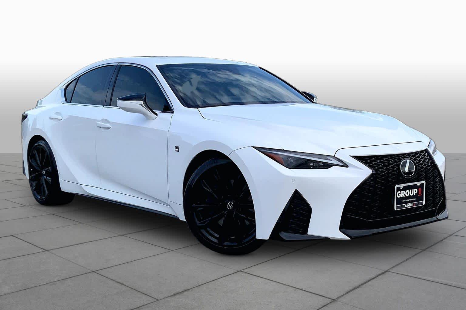 2023 Lexus IS 350 F SPORT  Ultra White at Lexus Southwest Houston