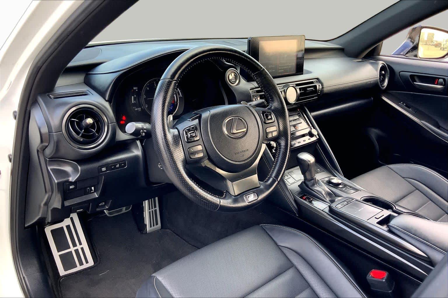 2023 Lexus IS 350 F SPORT  Ultra White at Lexus Southwest Houston
