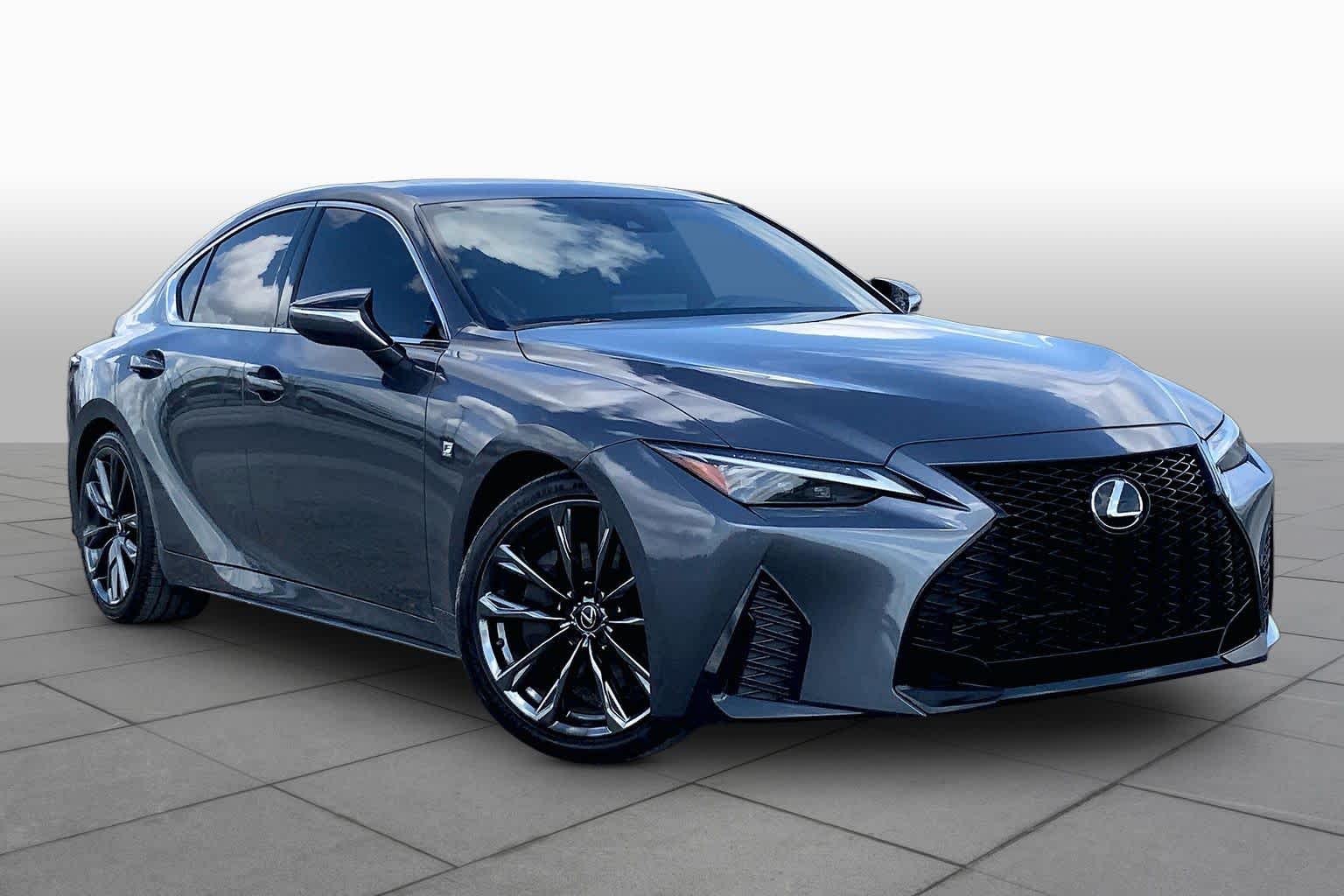 2023 Lexus IS 350 F SPORT  Cloudburst Gray at Lexus Southwest Houston