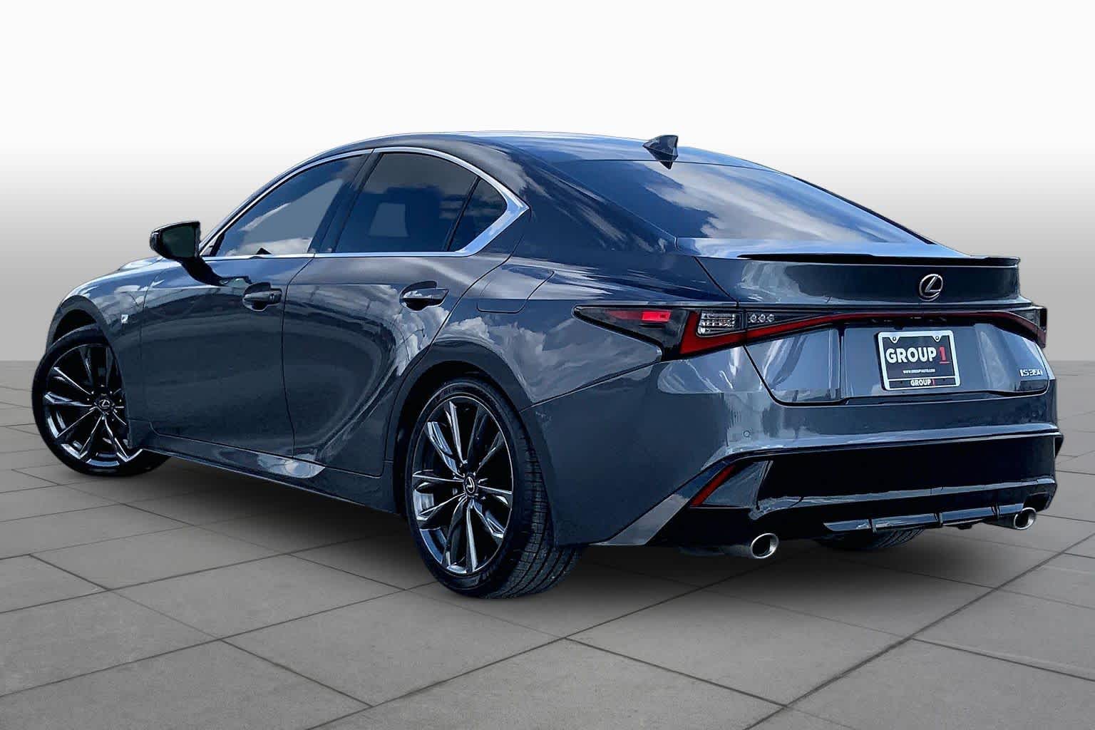 2023 Lexus IS 350 F SPORT  Cloudburst Gray at Lexus Southwest Houston
