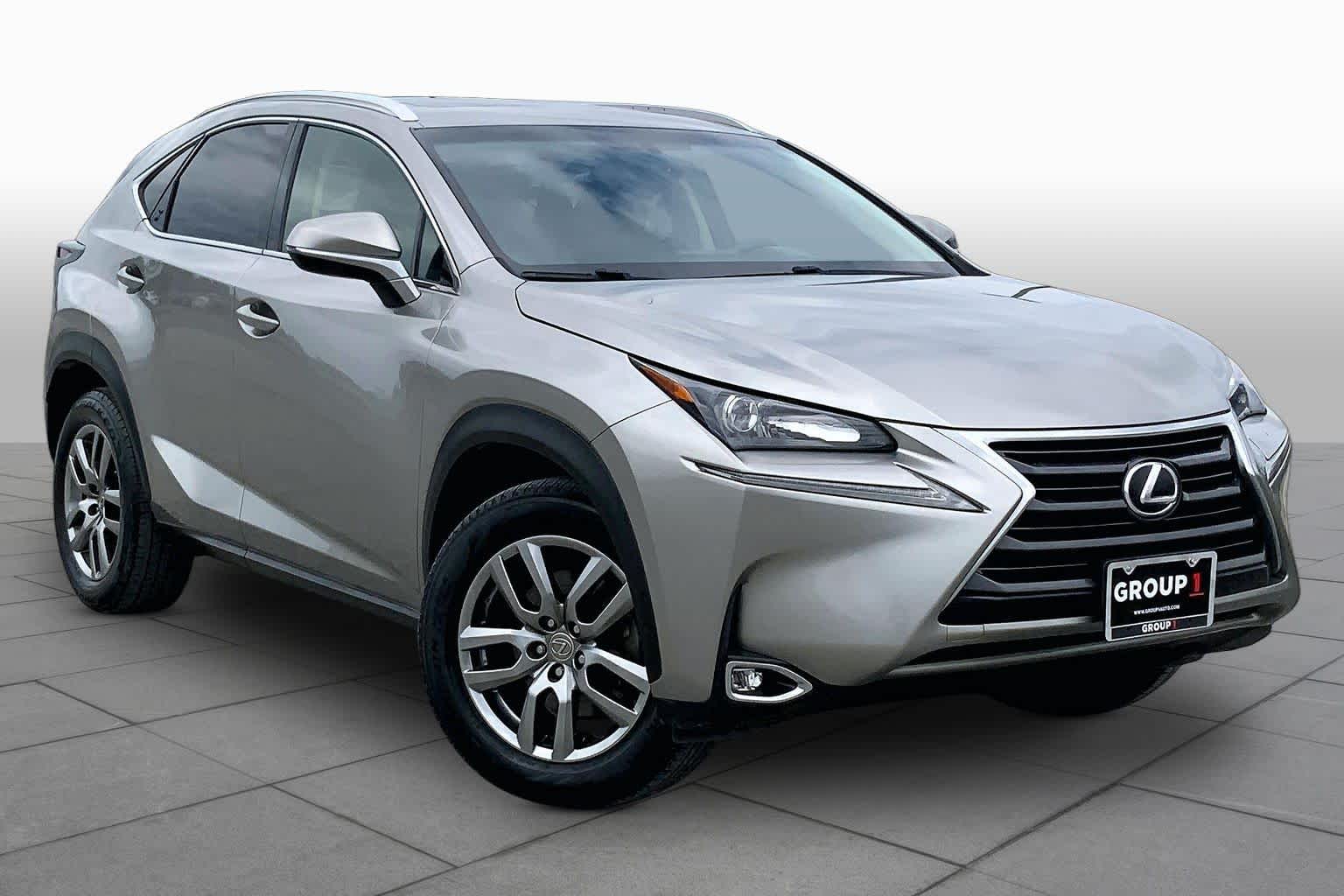 2016 Lexus NX 200t  Atomic Silver at AutoNation USA Houston