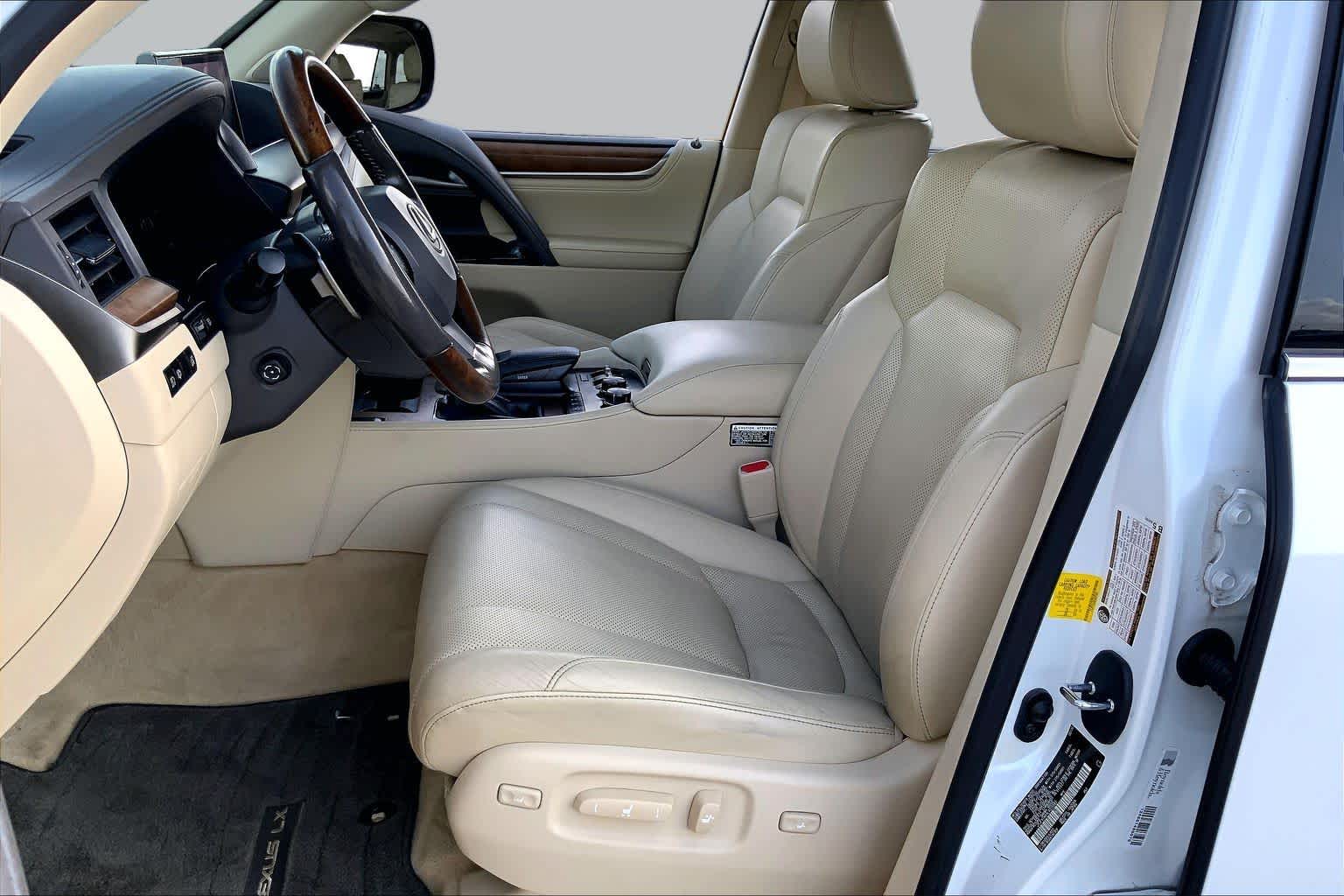 2020 Lexus LX 570  Eminent White Pearl at Texan GMC Buick