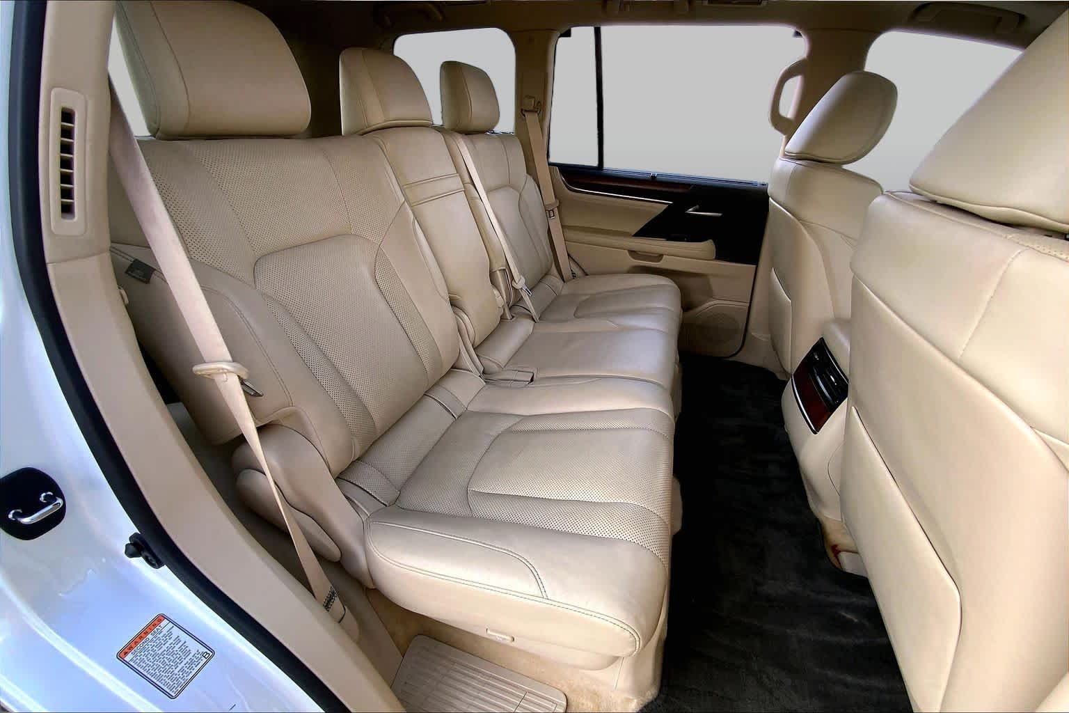 2020 Lexus LX 570  Eminent White Pearl at Texan GMC Buick