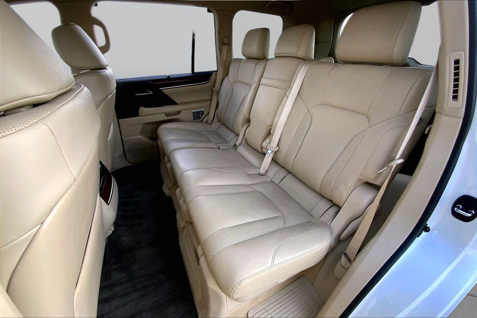 2020 Lexus LX 570  Eminent White Pearl at Texan GMC Buick